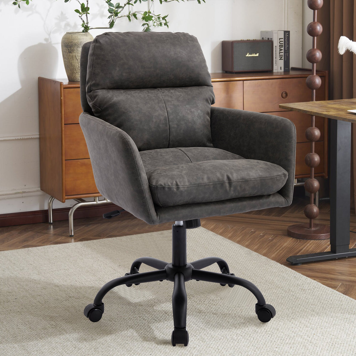 Premium PU Leather Office Chair