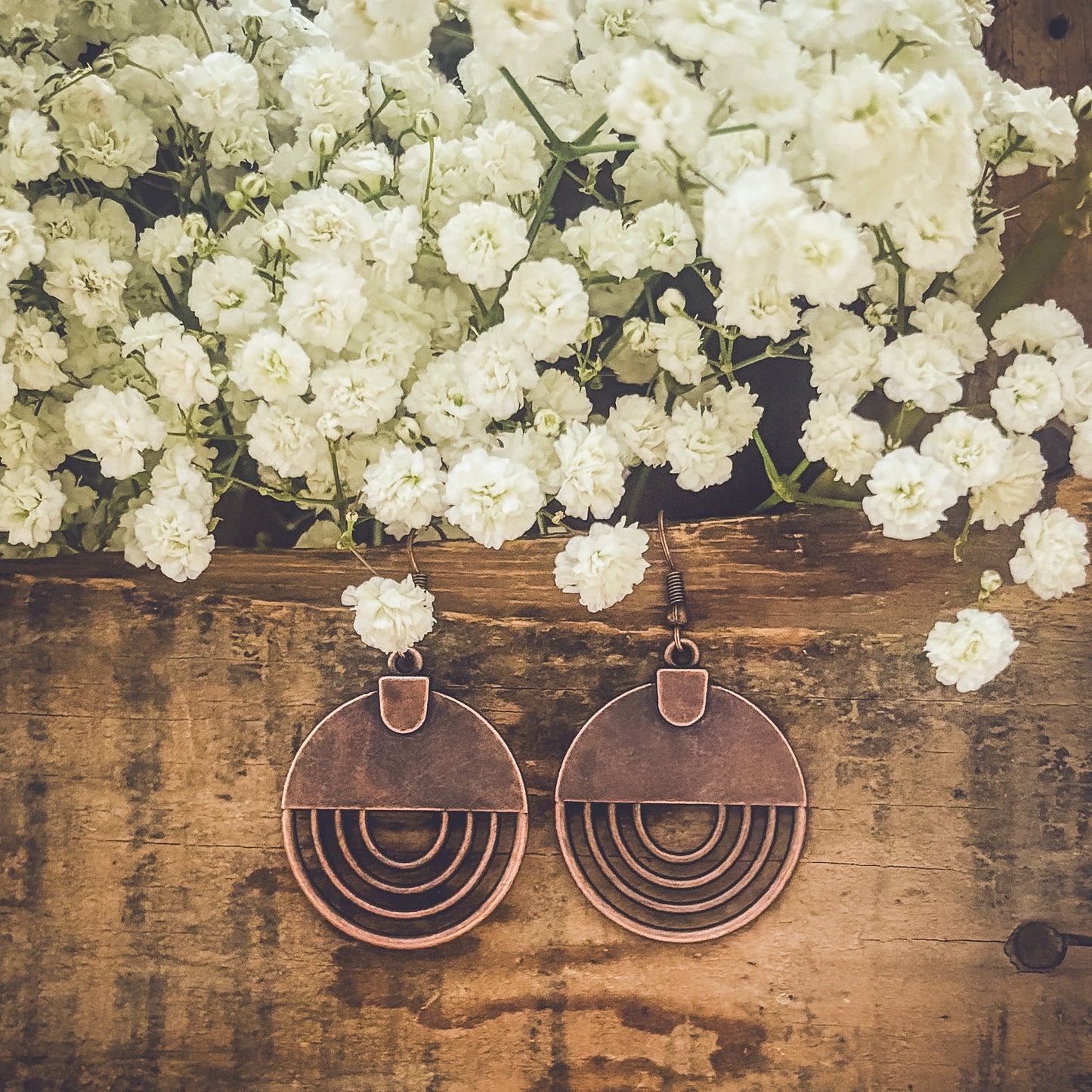 Copper Horizon Earrings