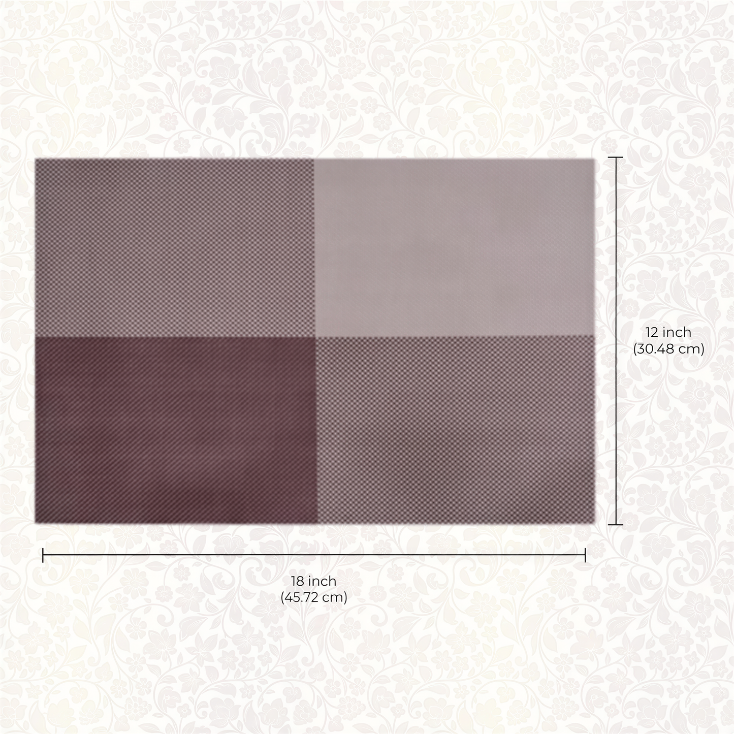 Vinyl Placemats – Durable Non Slip Table Protectors for Kitchen Dining