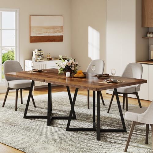 31.5" Square Rustic Dining Table for 2-4