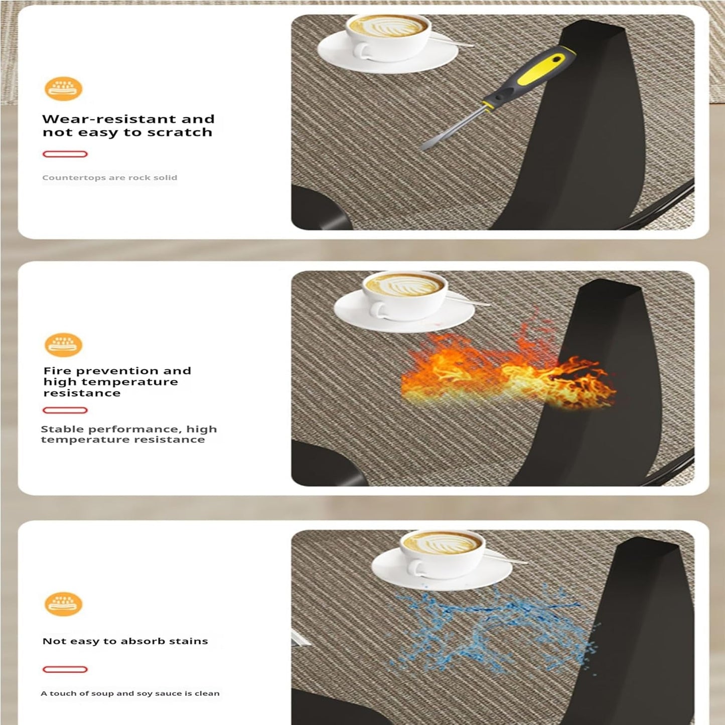 Walnut Clear Glass Oval Coffee Table Diameter 32.68 Inch