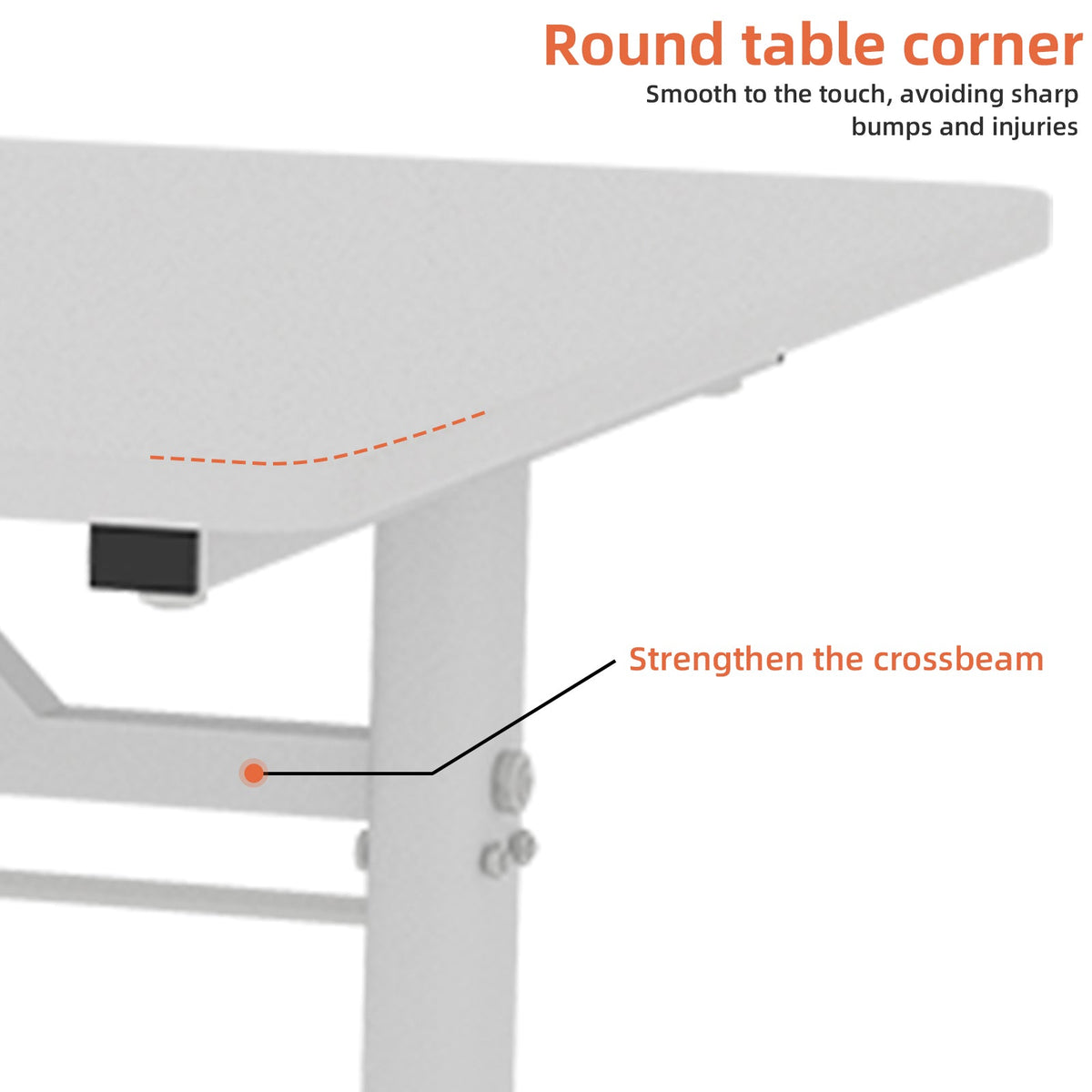 Adjustable Study Desk: Height-Adjustable & Multifunctional