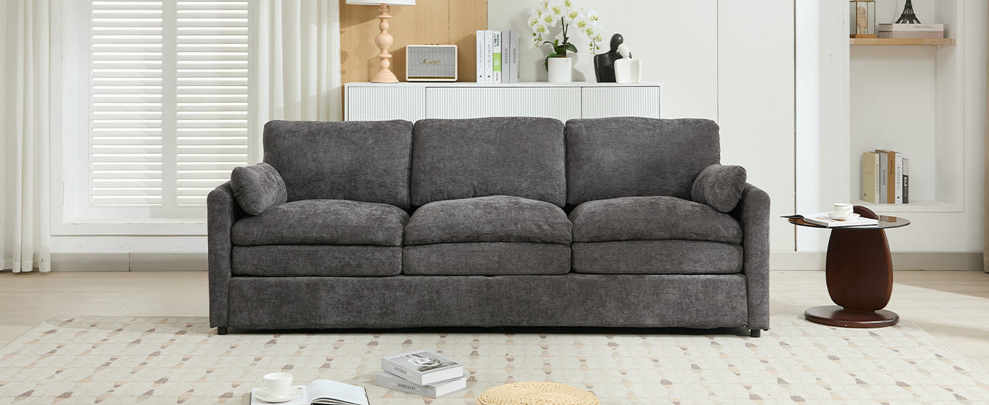 Cozy Upholstered Oversized 3-Seater Cloud Sofa