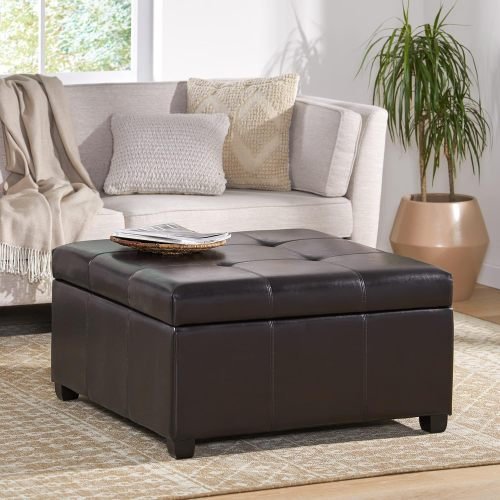 35 Inch Storage Ottoman