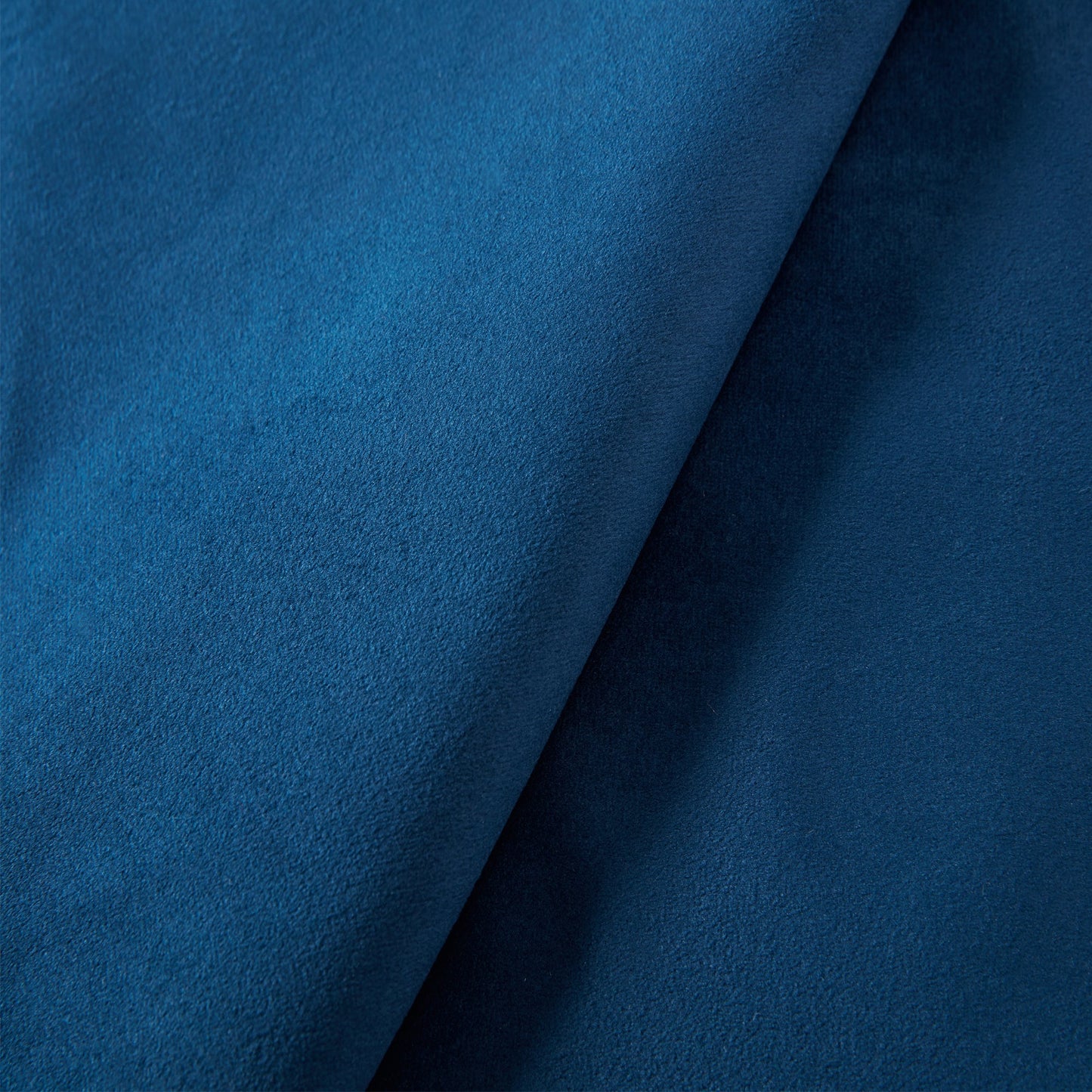 Peyton Upholstered Queen Bed with 54' High Headboard and Traditional Buttoned Tufting in Blue Velvet
