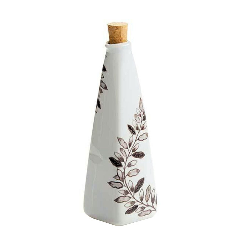 La Cay Vine Ceramic Oil or Vinegar Cruet