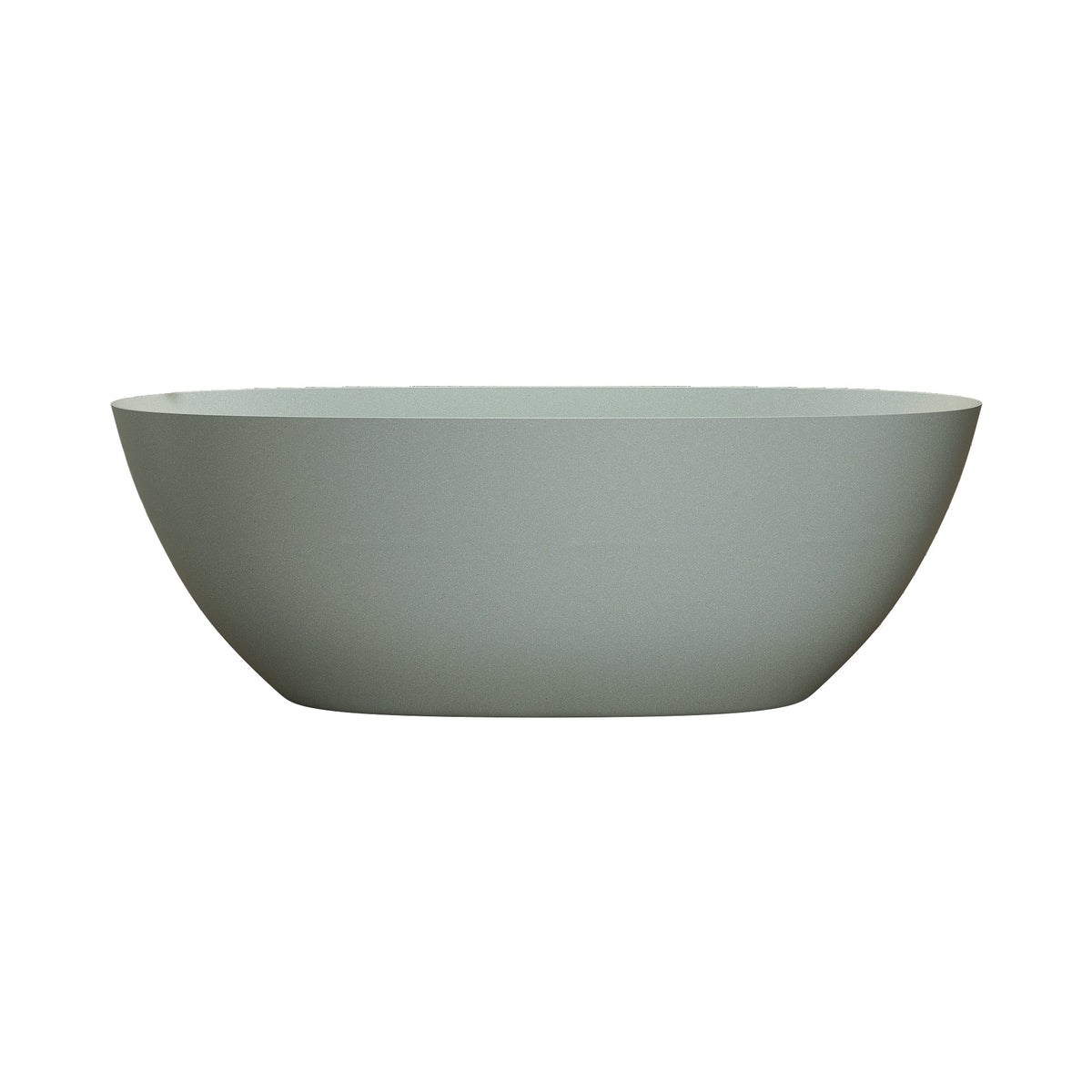 65'' Freestanding Bathtub Resin Stone Soaking Bathtub