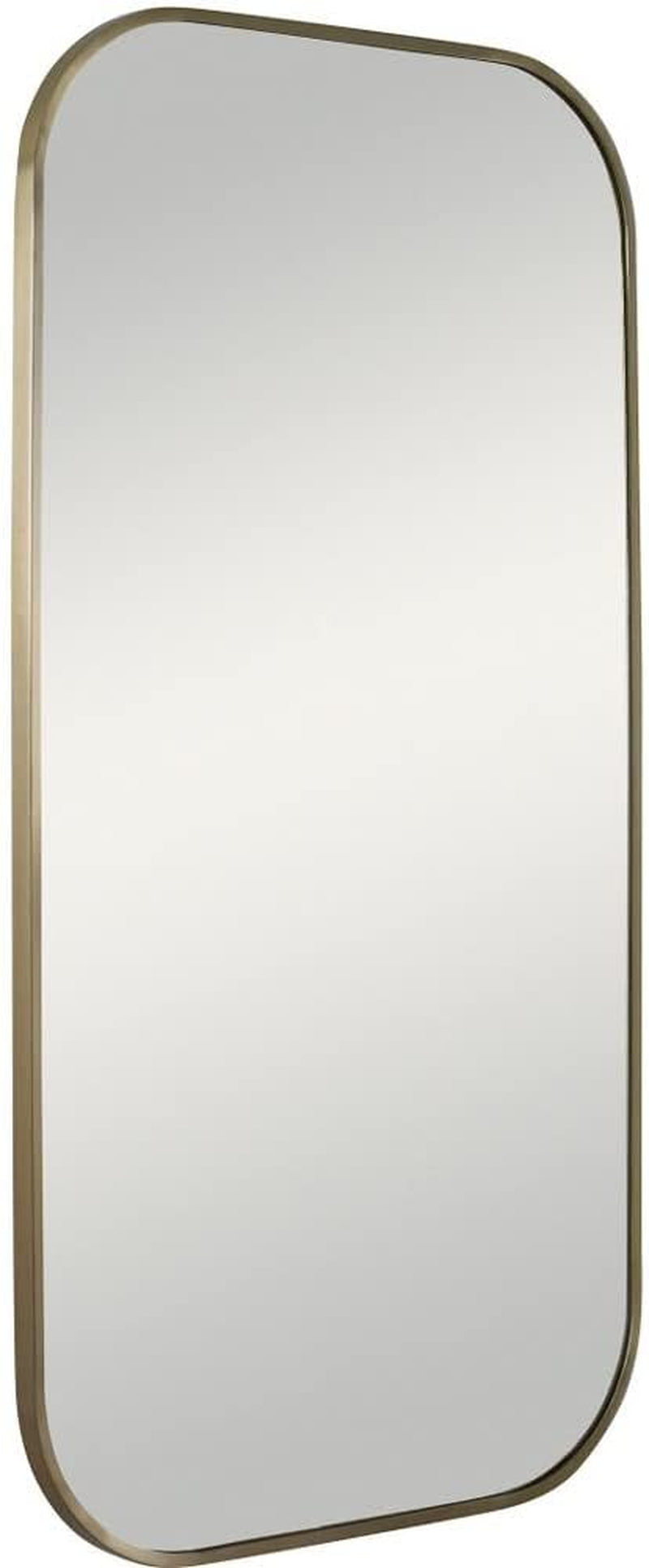 Taft 41 Inch Antique Brass Wall Mirror For Living Room