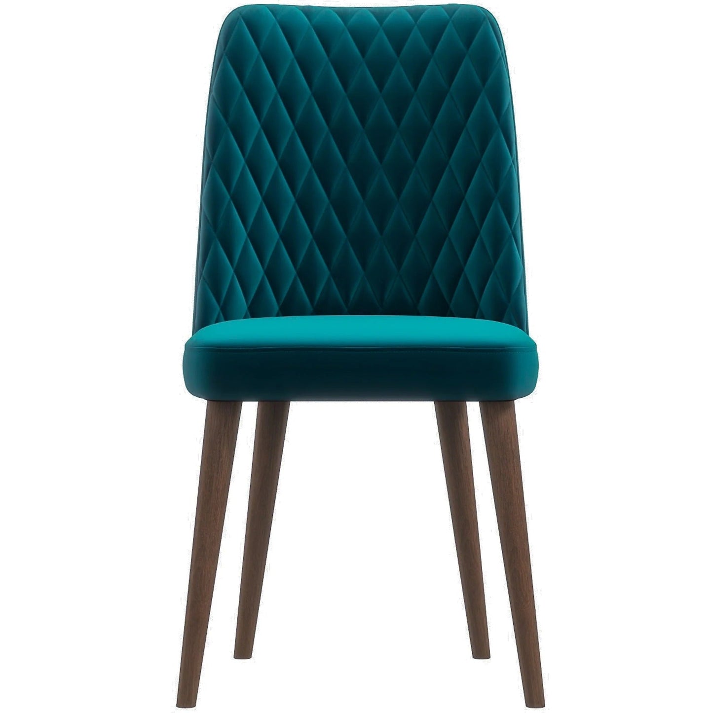 Katie Mid-Century Modern Velvet Dining Chair (Set of 2)