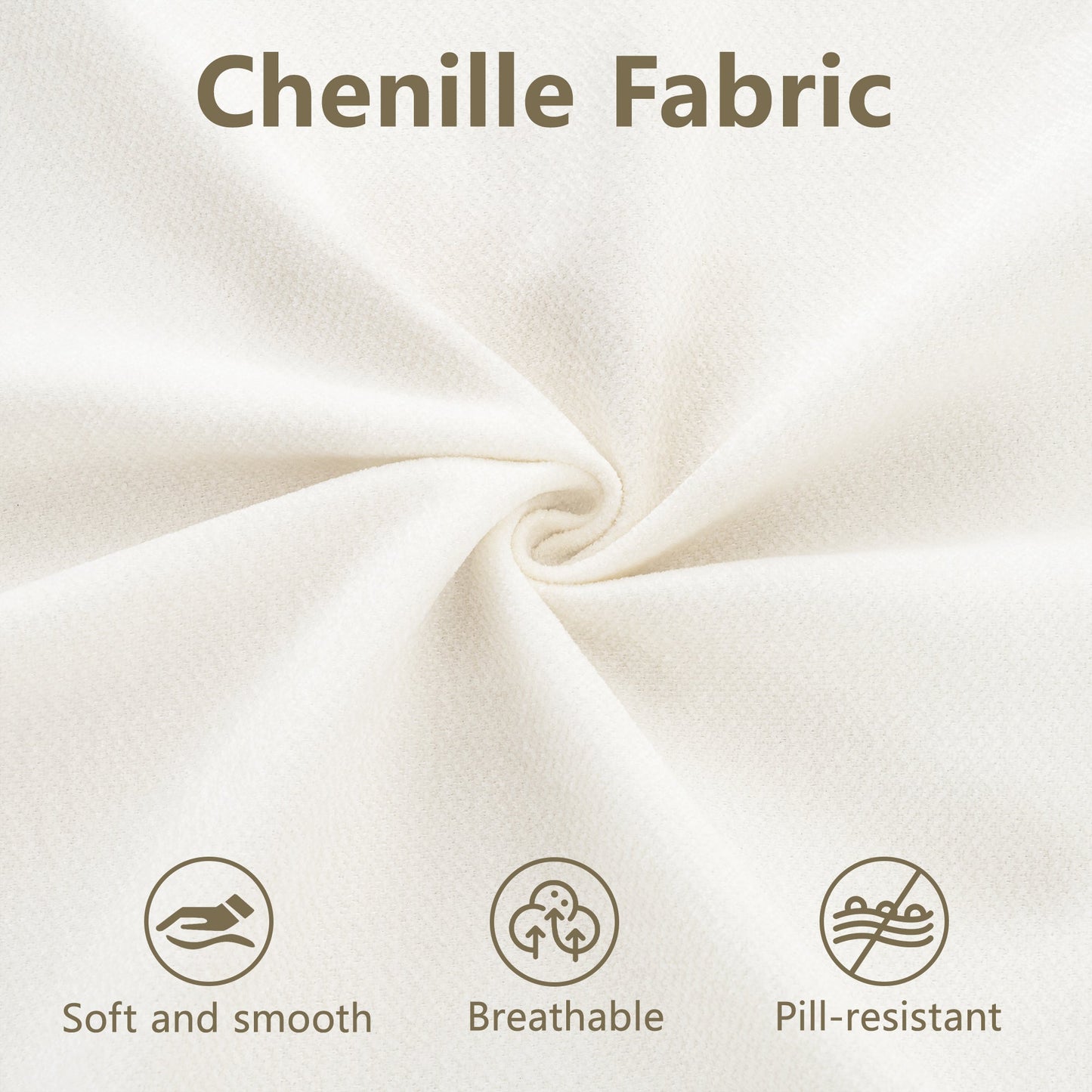 Stylish Chenille Sofa