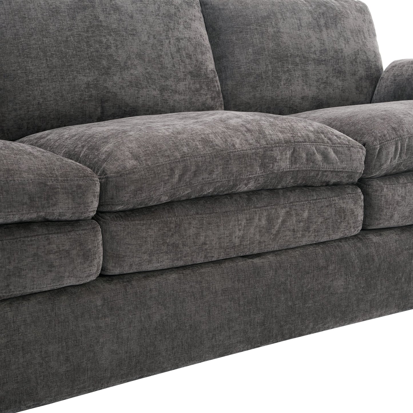 Cozy Upholstered Oversized 3-Seater Cloud Sofa