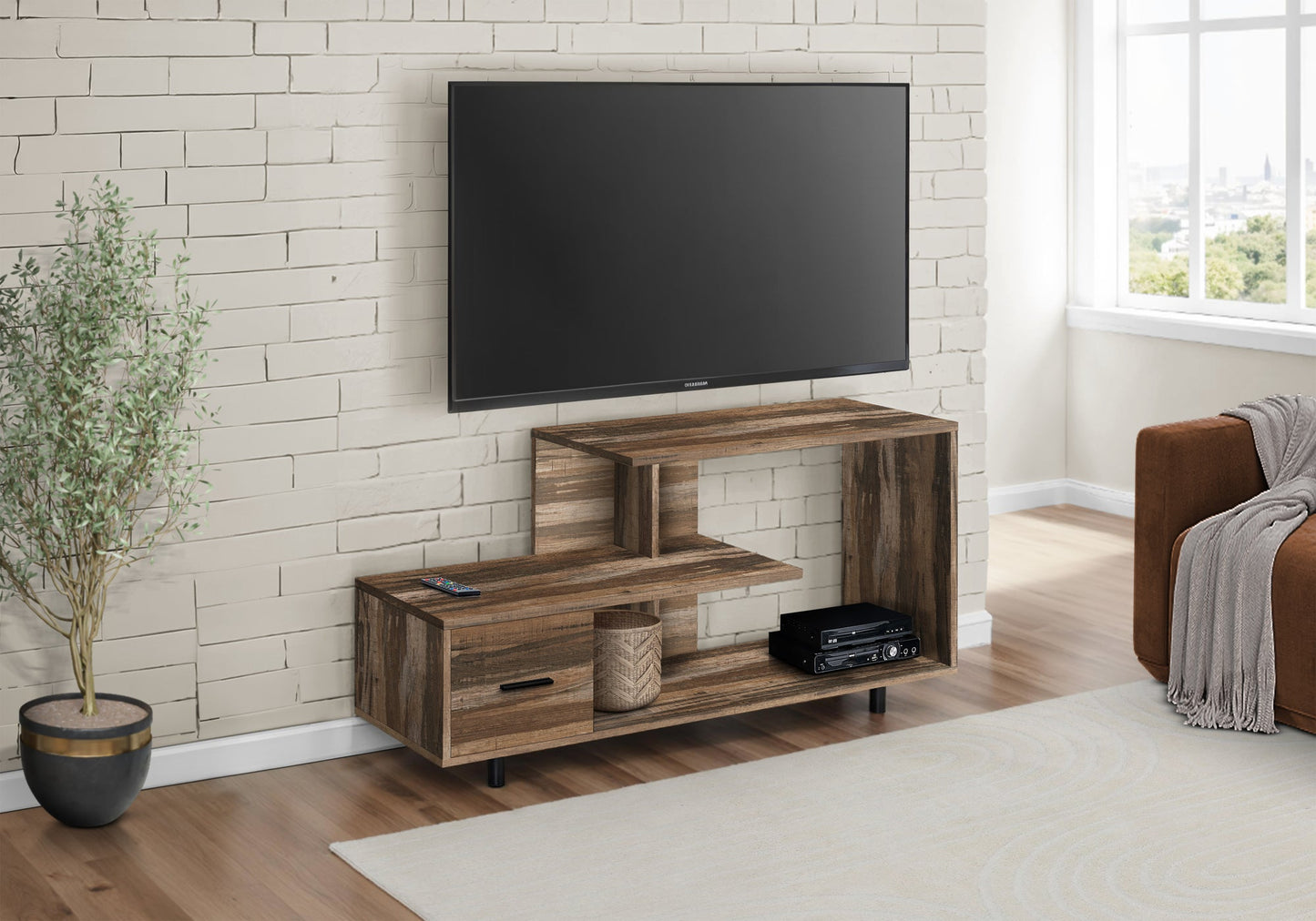 48 Inch TV Stand with Storage Drawer
