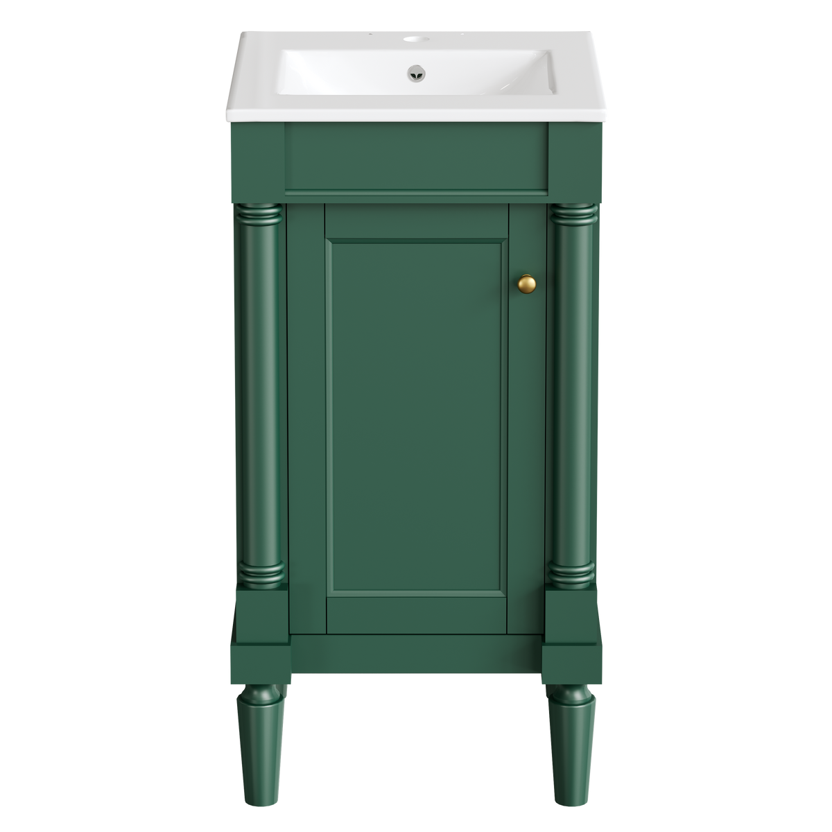 18" French Style Bathroom Cabinet with Storage