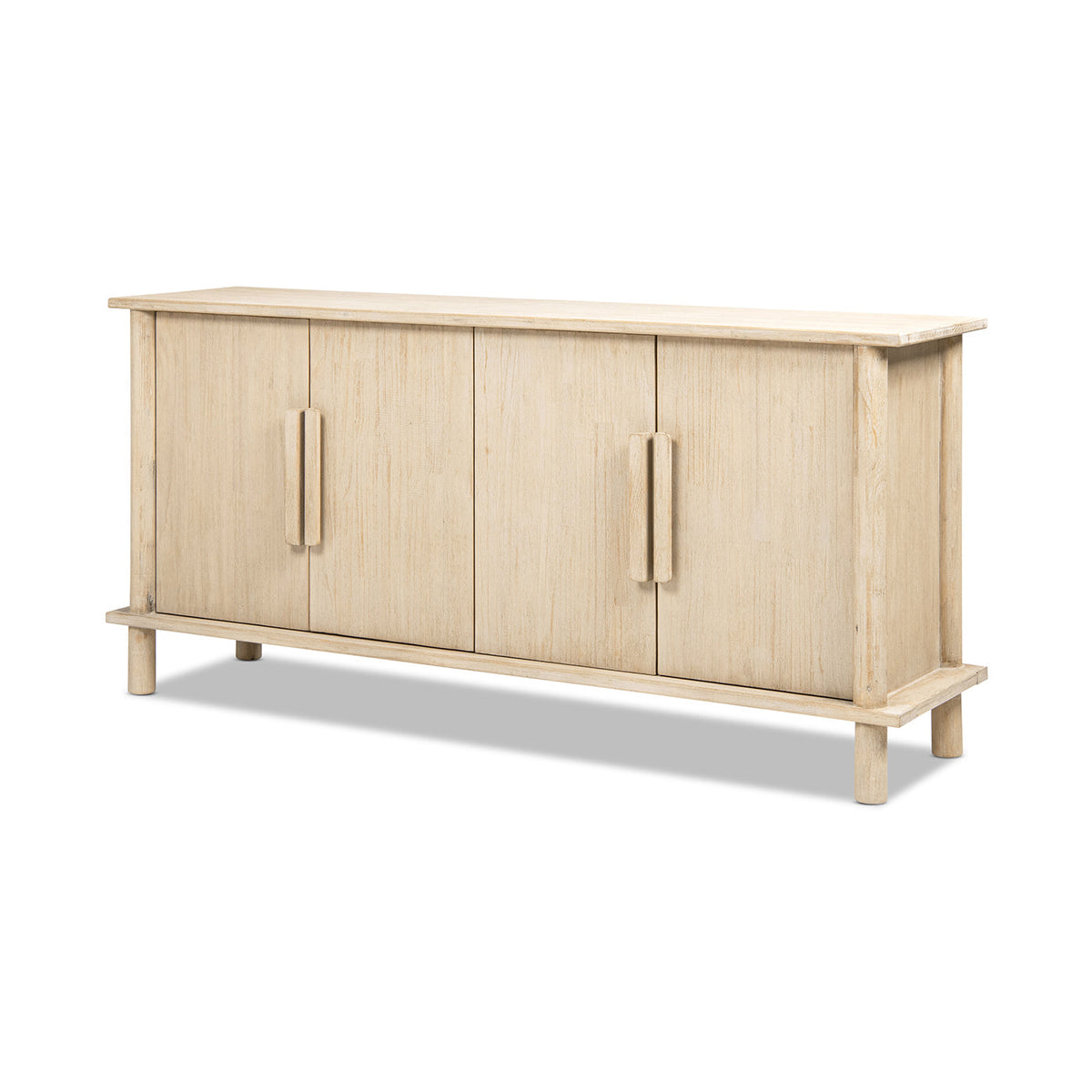 Milo 71" Reclaimed Wood 4-Door Sideboard