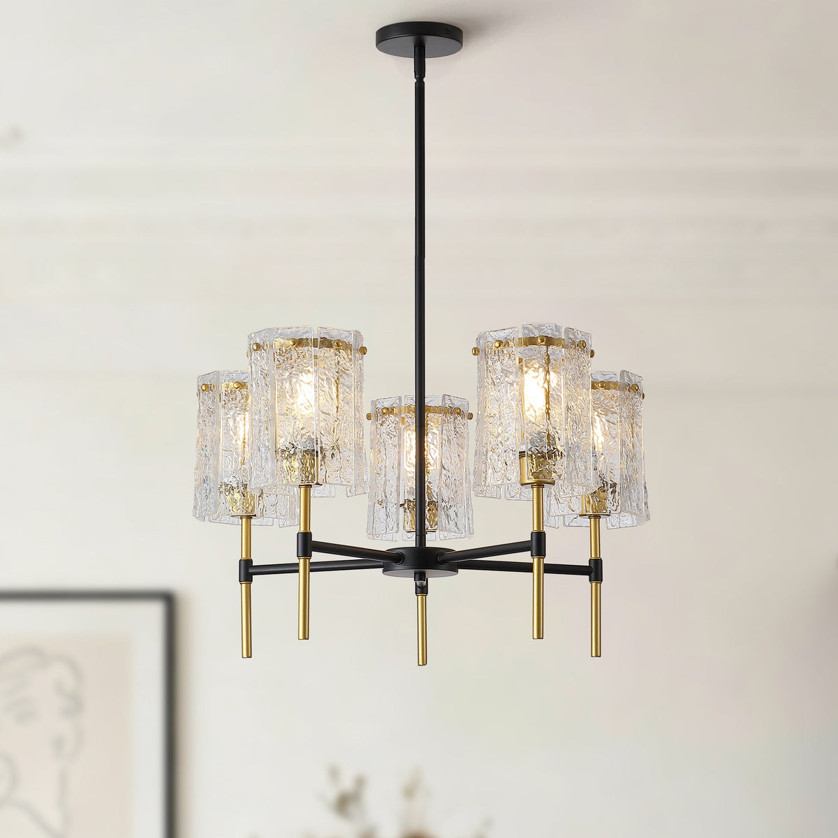 Modern 5-Light Chandelier