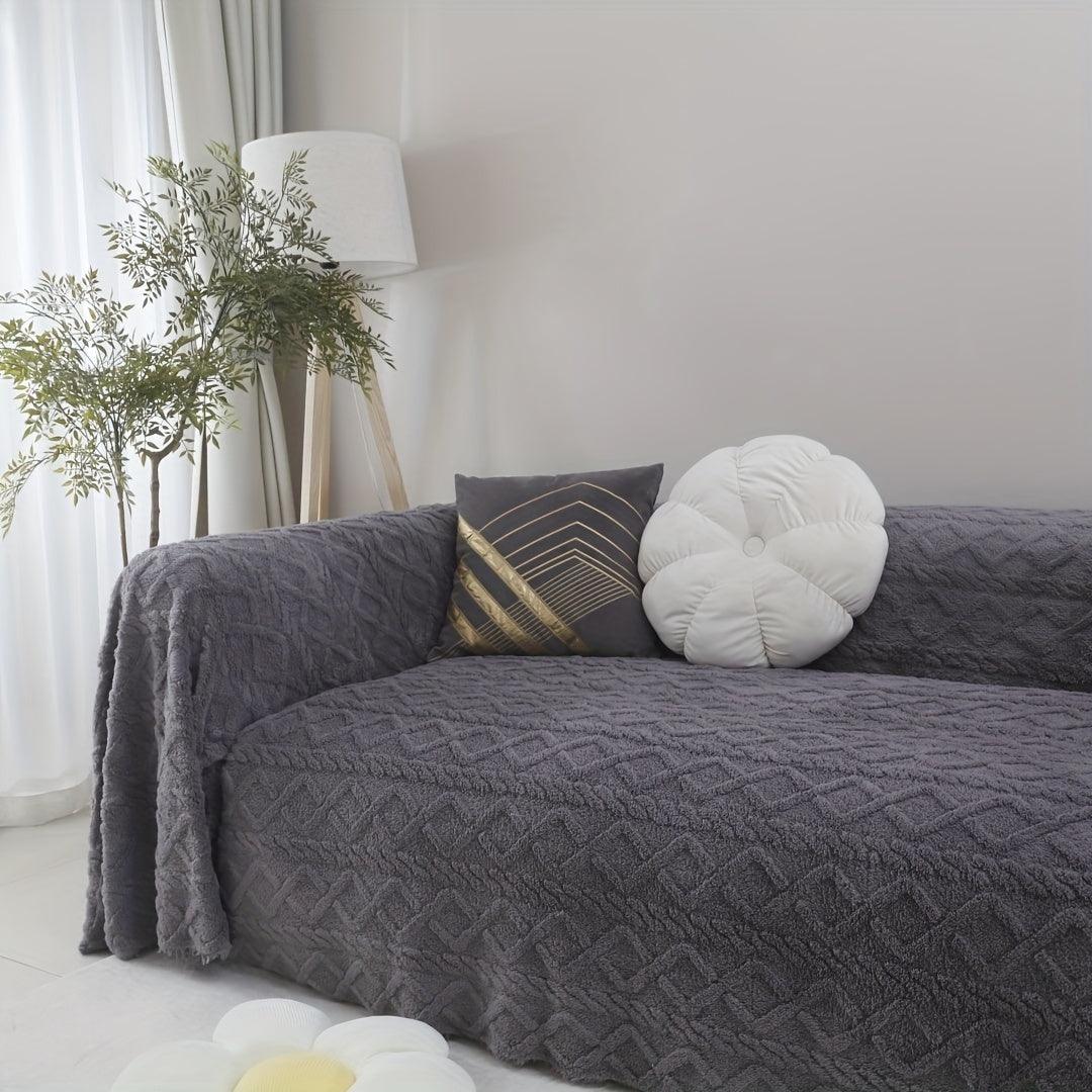 Extra Large Slipcovers for Couches - Stylish Geometric Pattern