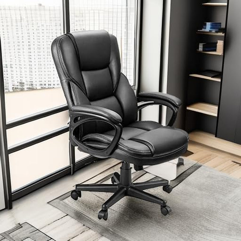 Office Executive Chair Black Lumbar Support Desk Chair