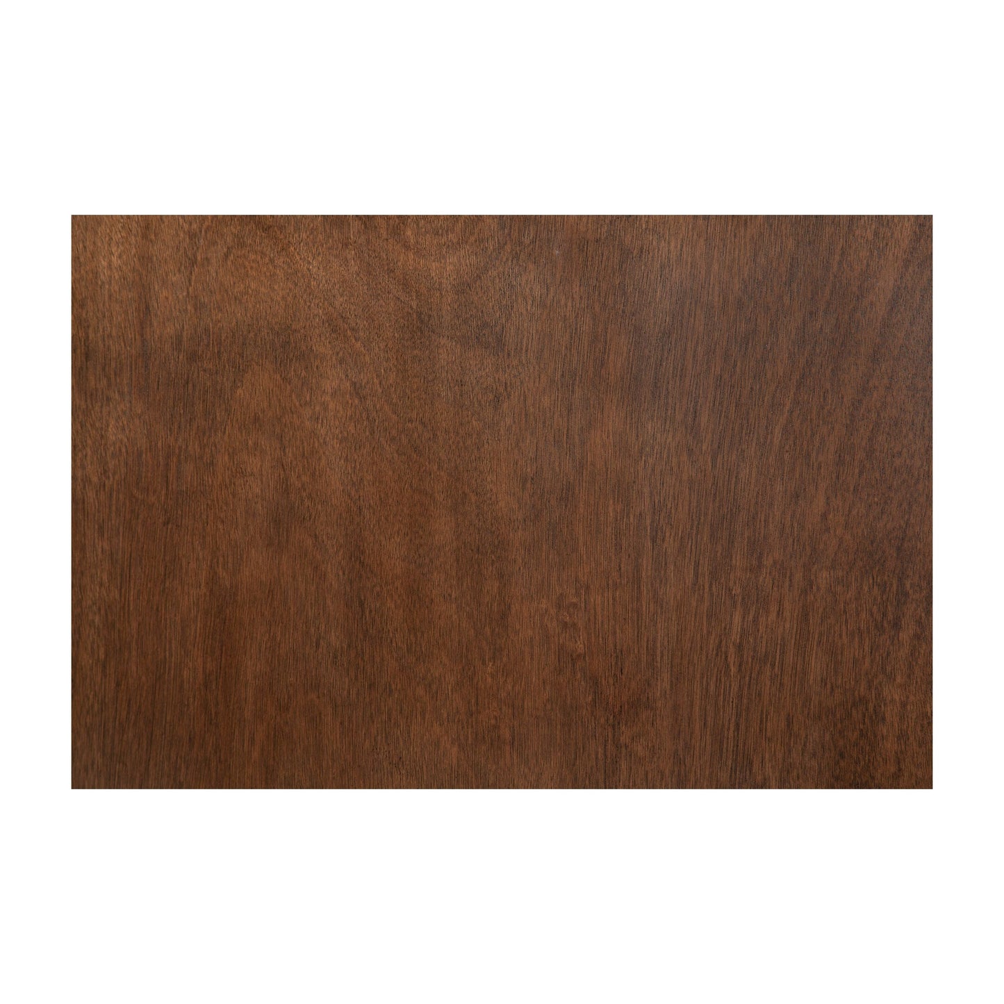 Flynn Small Chest top view showing rich walnut finish and sleek surface design.