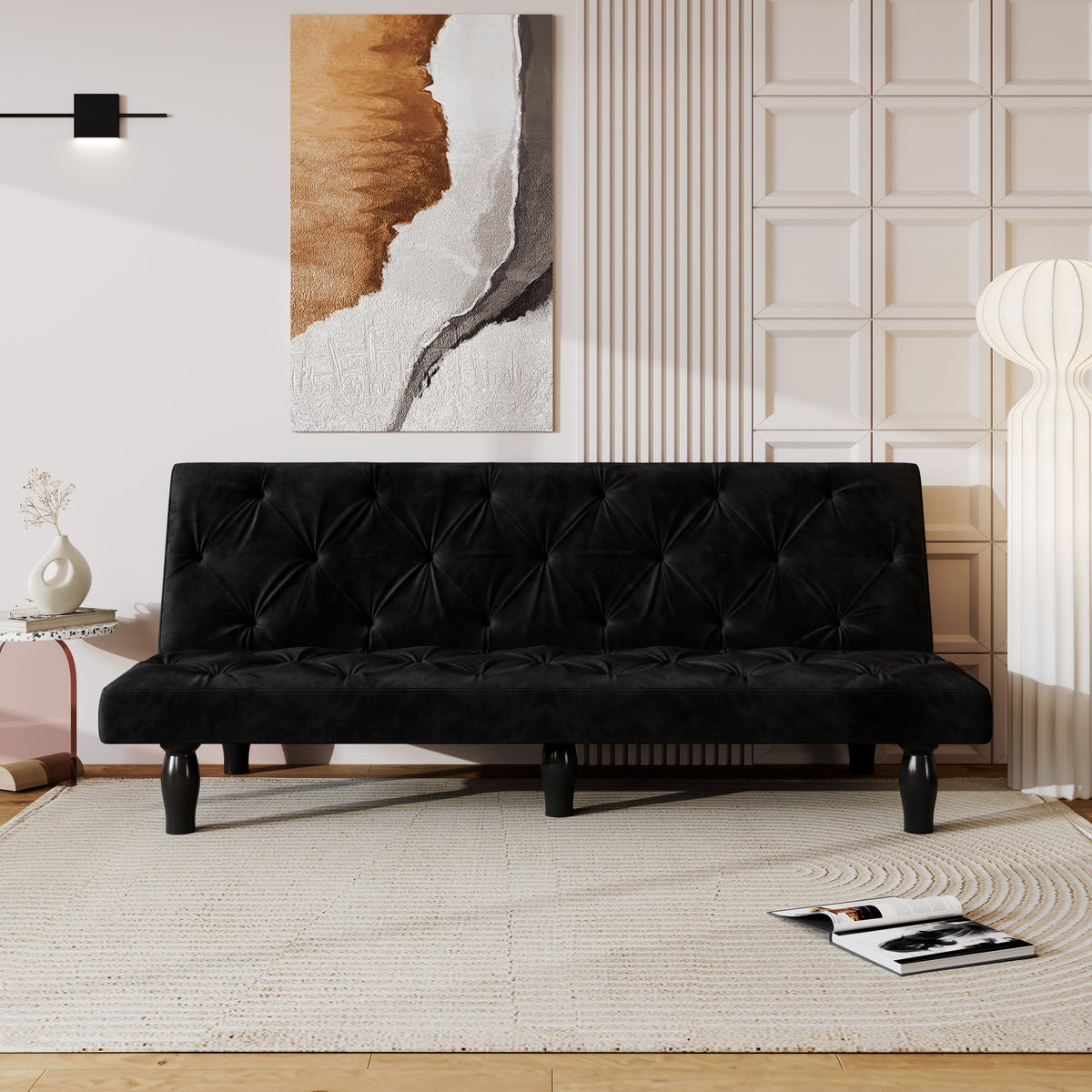 Sofa-to-Bed Evolution: 66"
