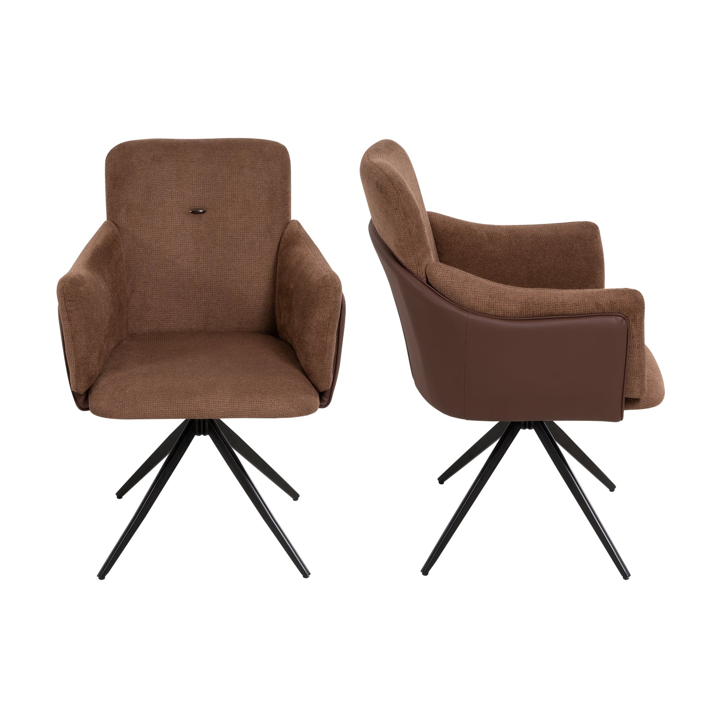 360° Swivel Home Office Desk Chairs Set of 2