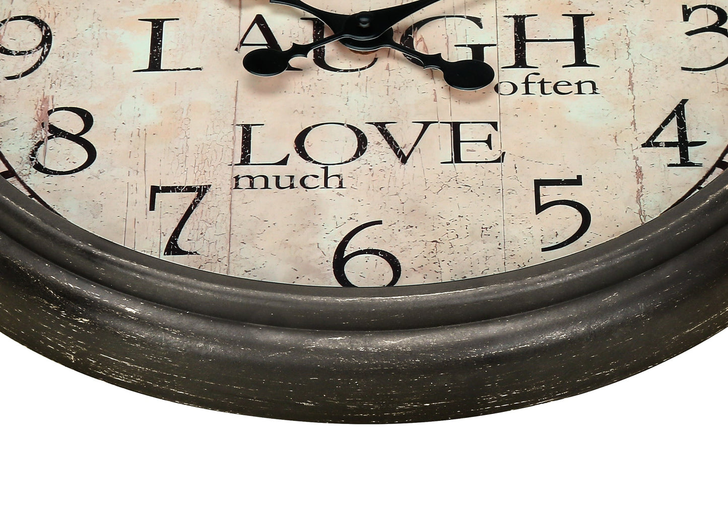 Clocks, 16' Round, Wall Clock, Antique Brown, Transitional