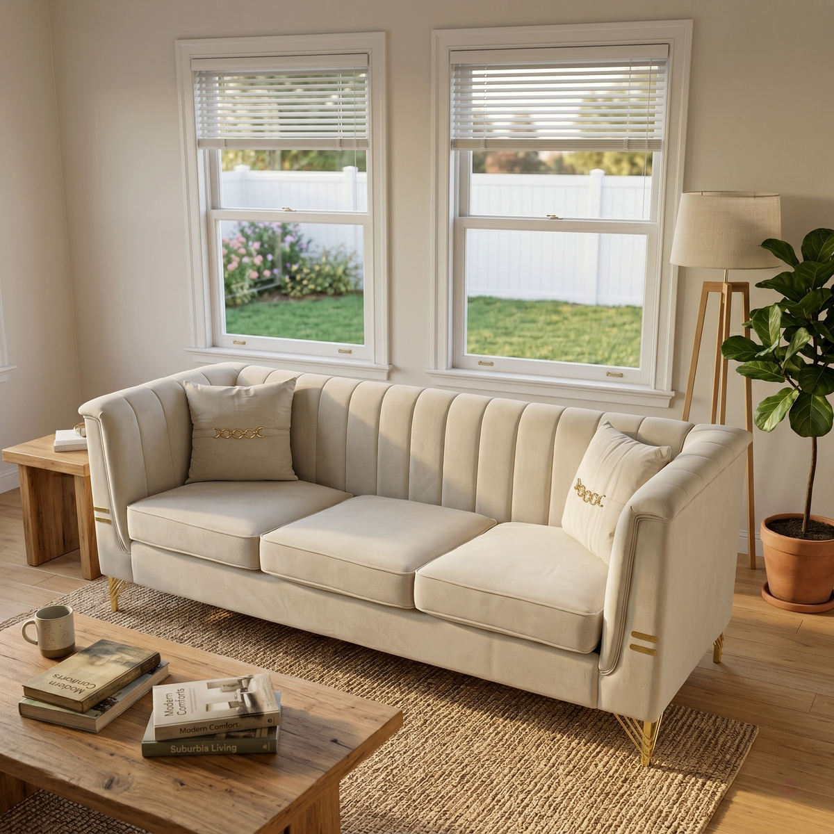 FX-P82B-BE (834-3 Sofa)