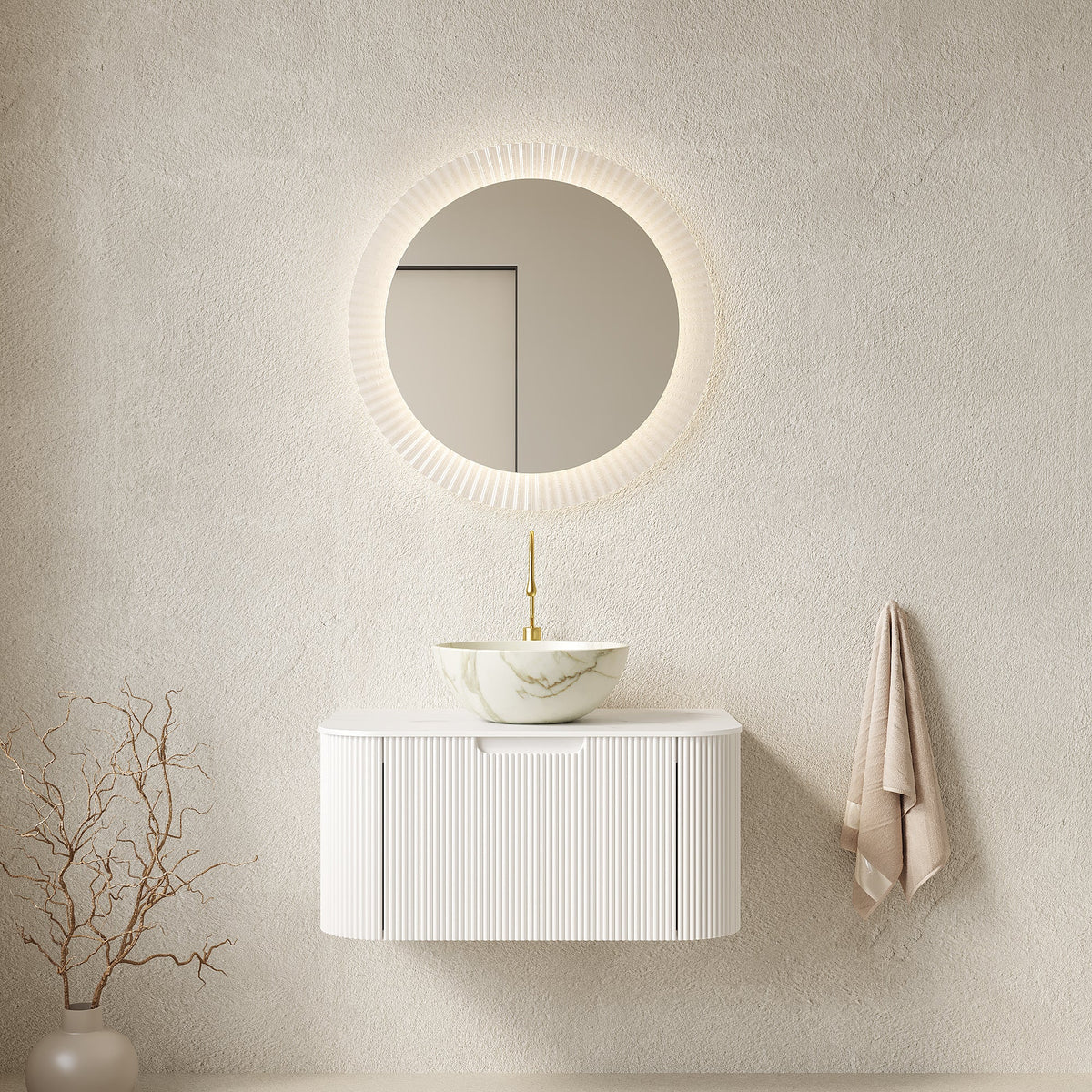 Dina 30" Bathroom Vanity & Sink