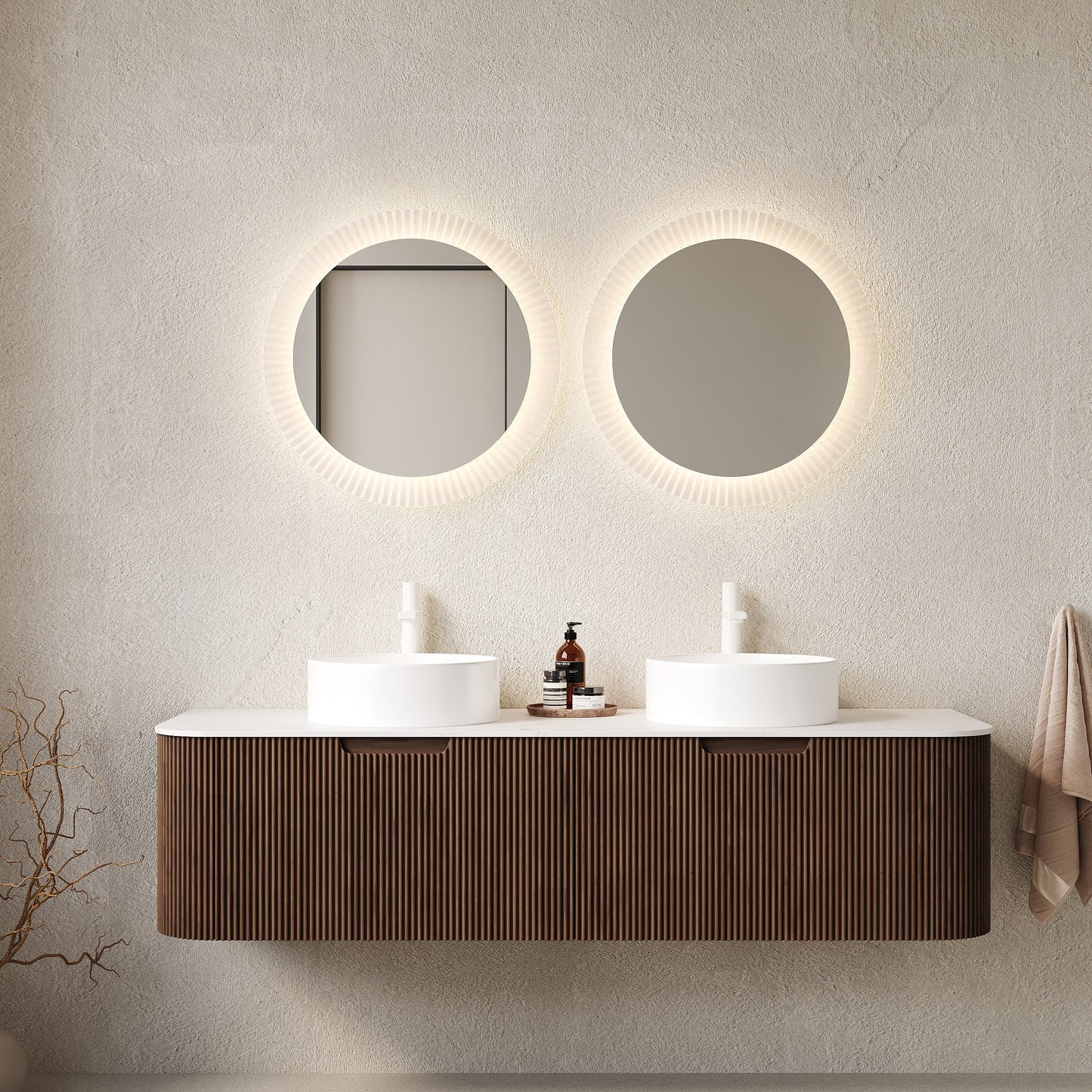 DINA 60" Bathroom Vanity with Sinks