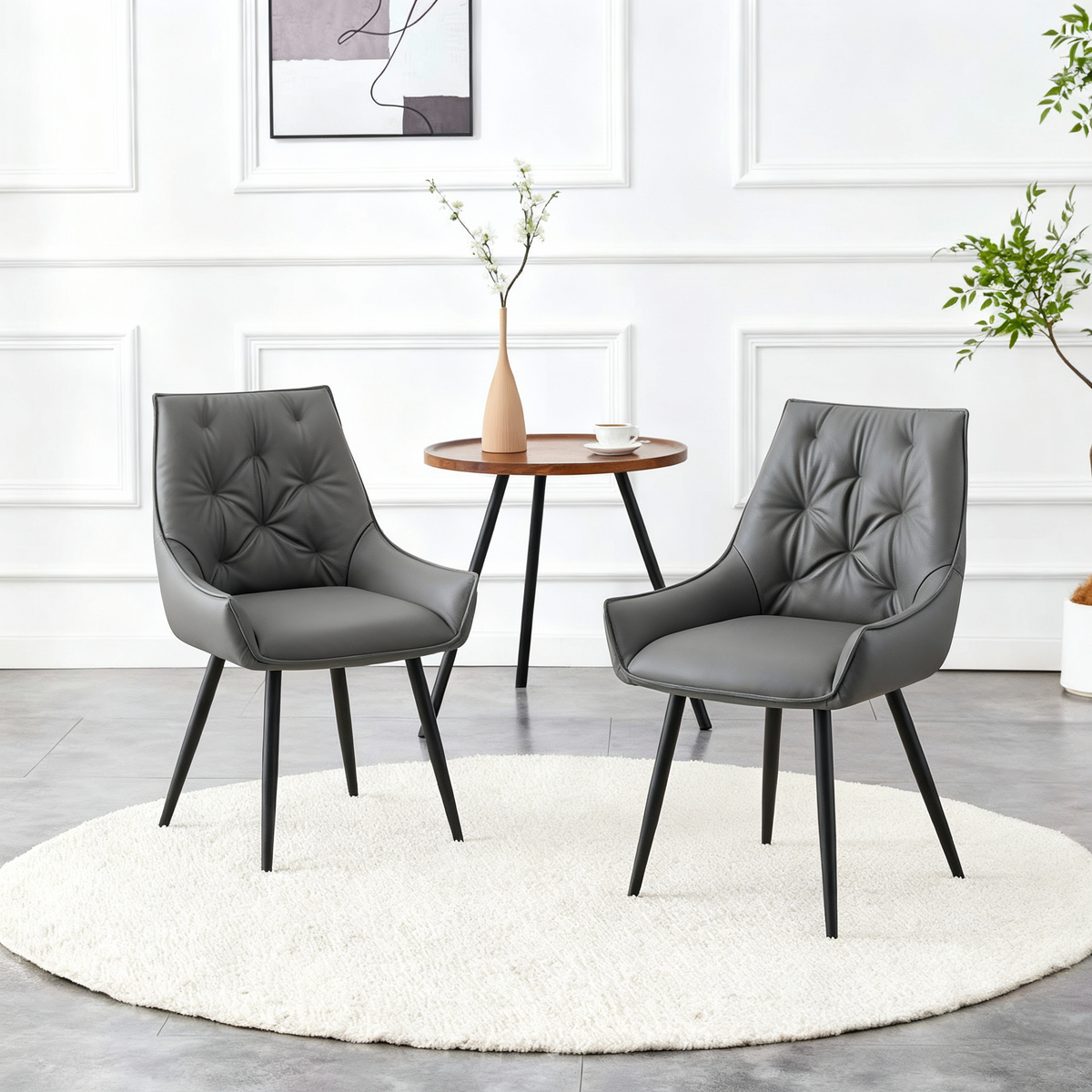 Dining Chairs Set of 2