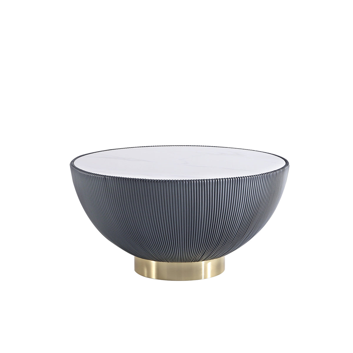Anderson Sintered Stone Top Upholstered Coffee Table