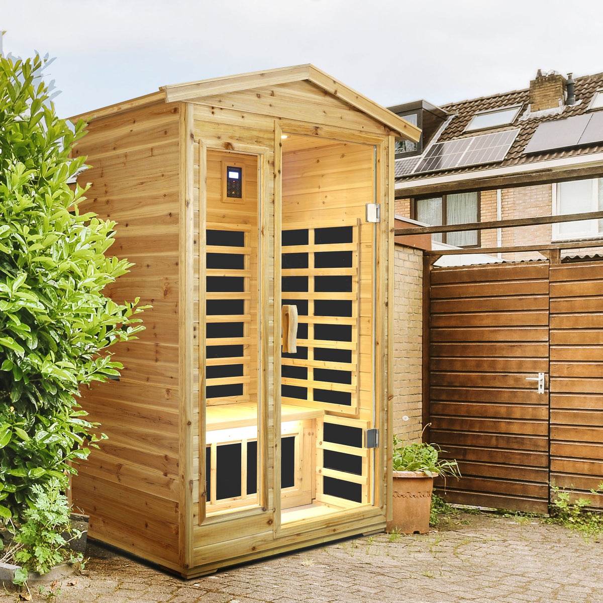 Two Person Far Infrared Outdoor Sauna Room