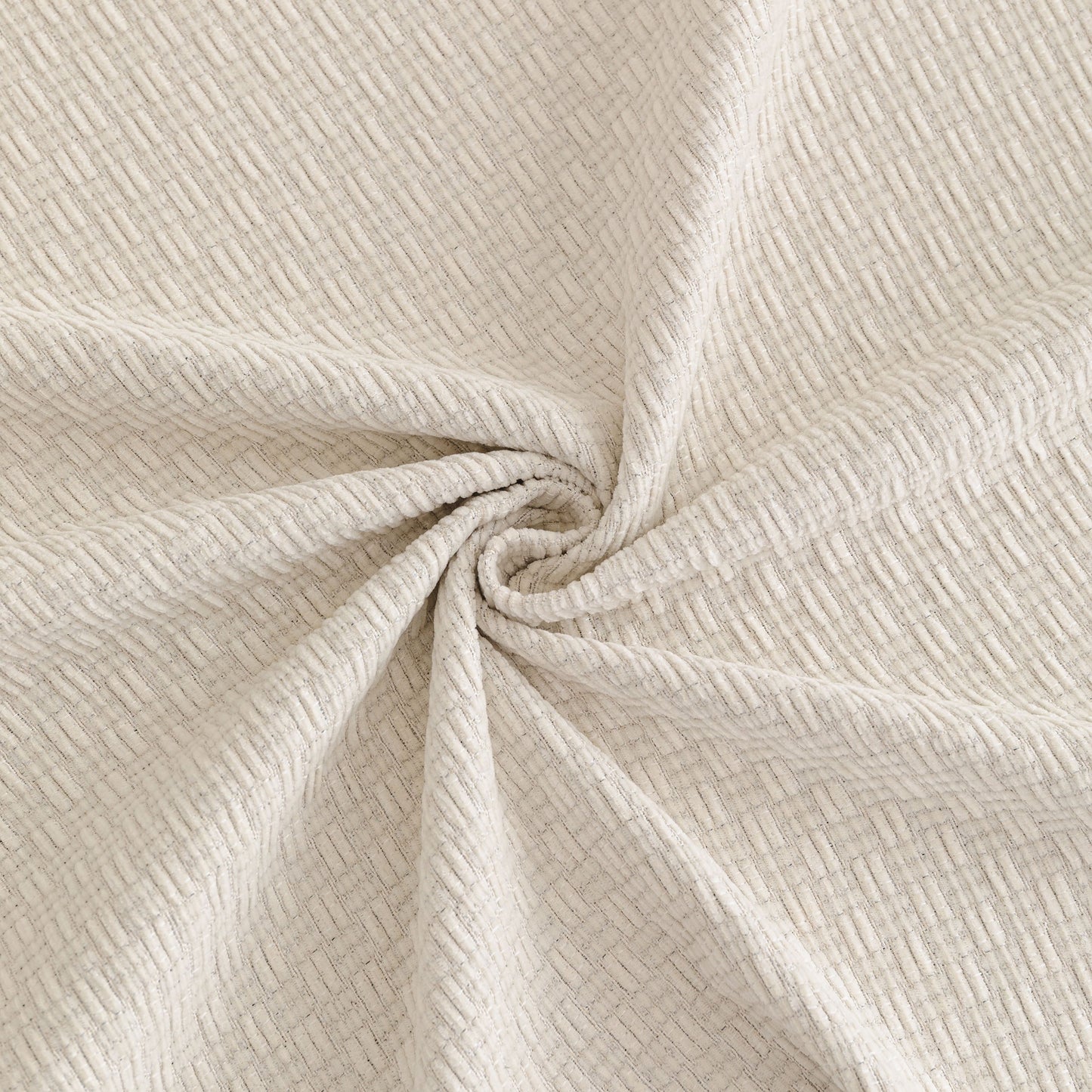Textured Woven Modern Sofa Cover, Natural Blend Decorative Couch Throw Blanket