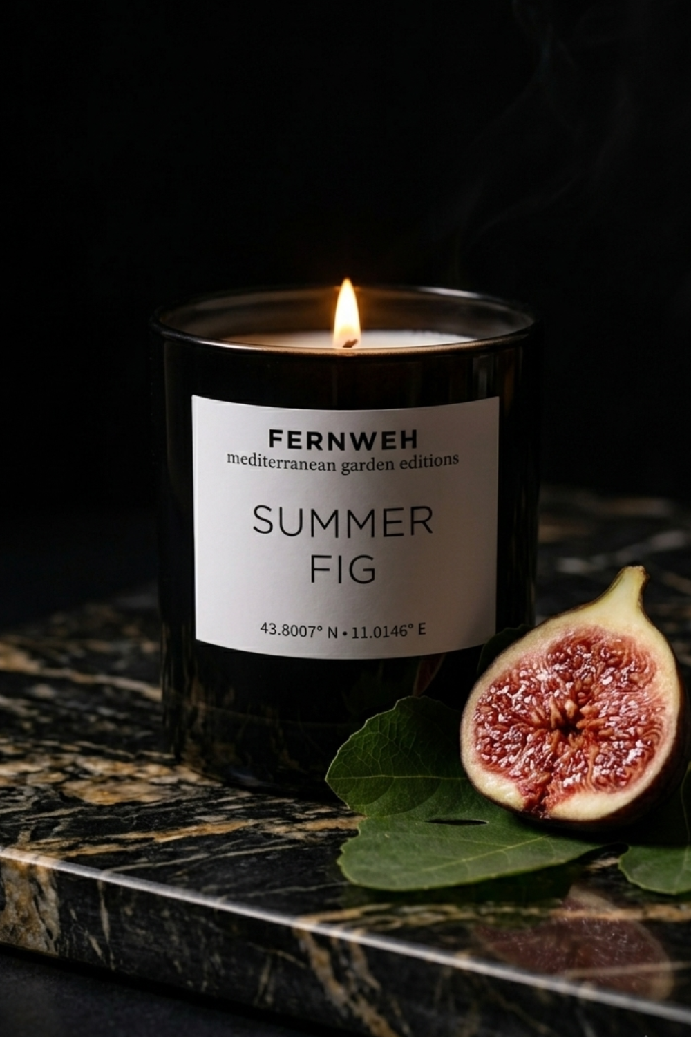 Summer Fig Scented Soy Candle