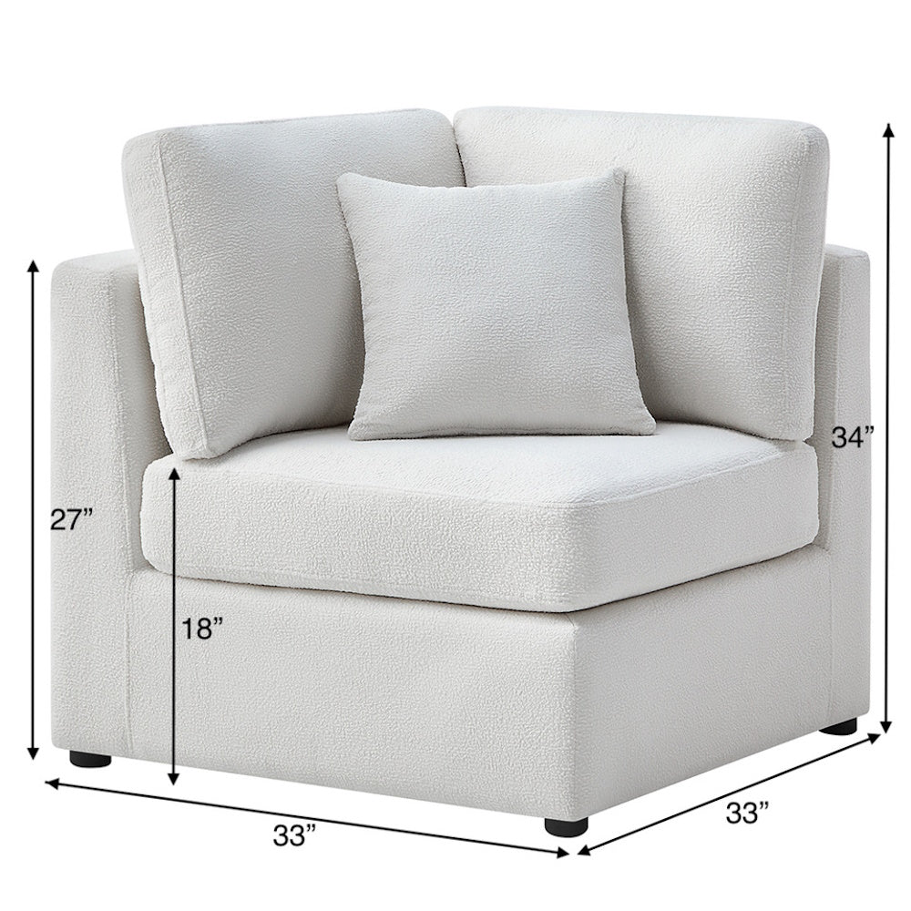 Chauncy Corner Wedge Chair