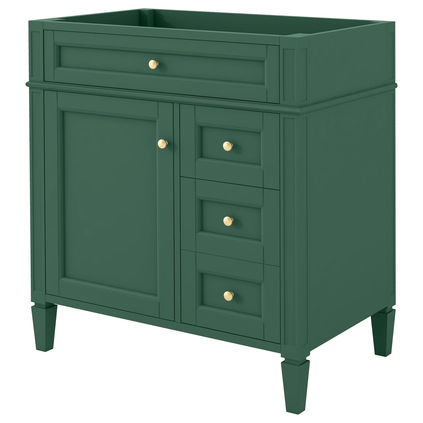 30" Bathroom Vanity Without Top Sink