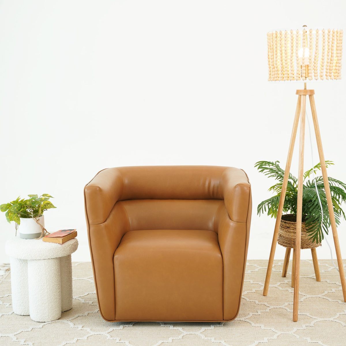 Callan Swivel Chair - Vegan