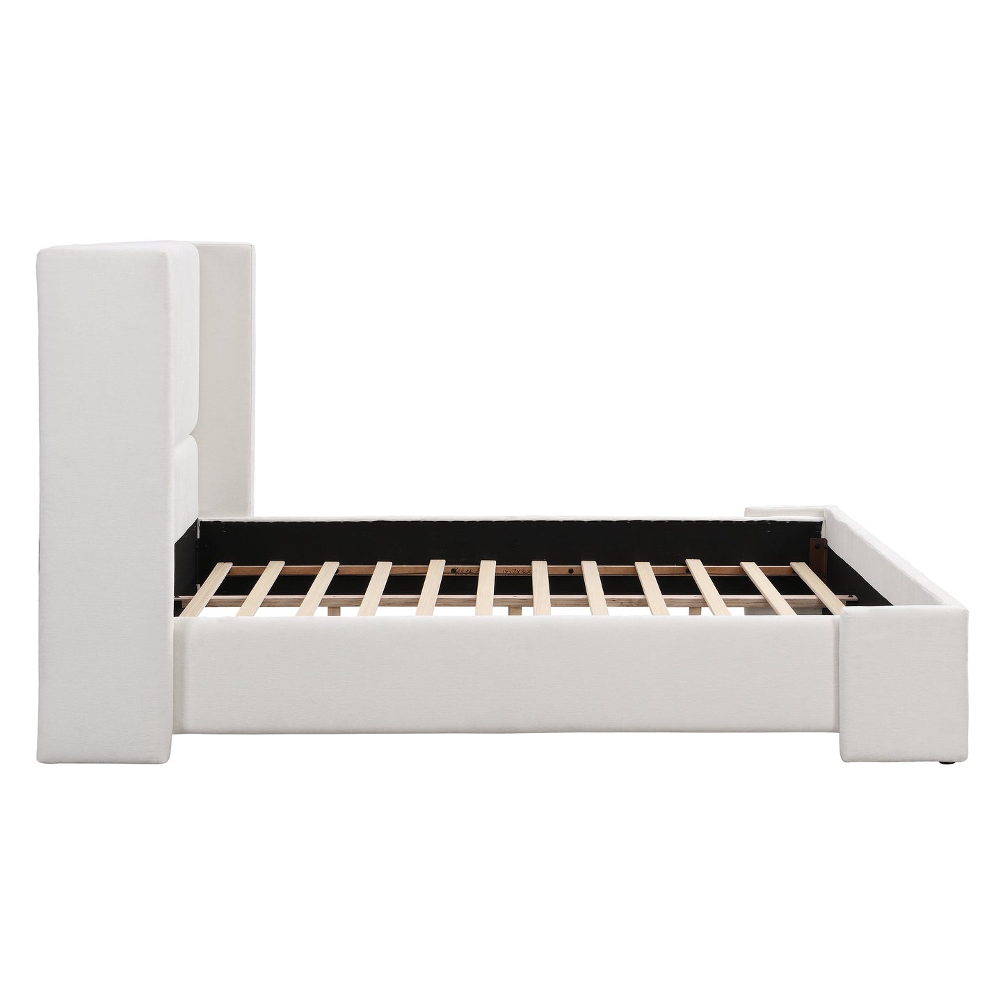 Elegant Wingback Bed