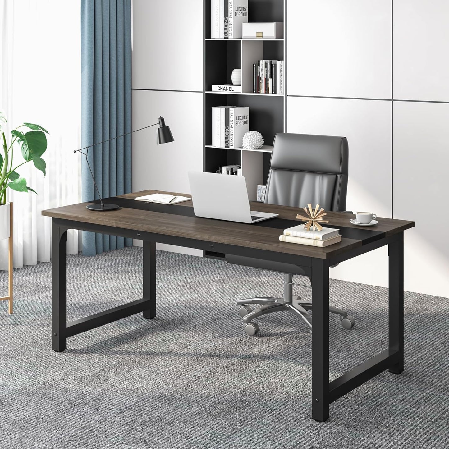 63" Large Modern Computer Desk for Home Office