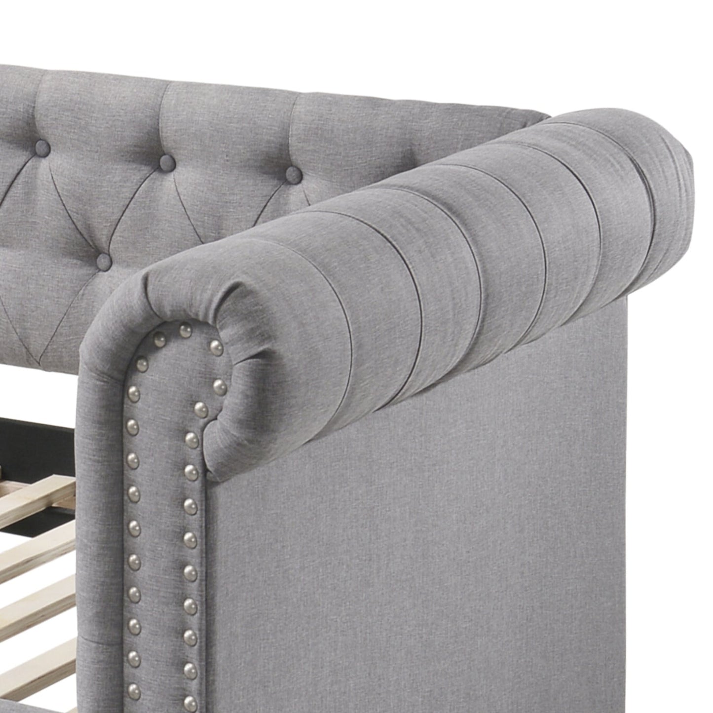 Justice Smoke Sofa Bed