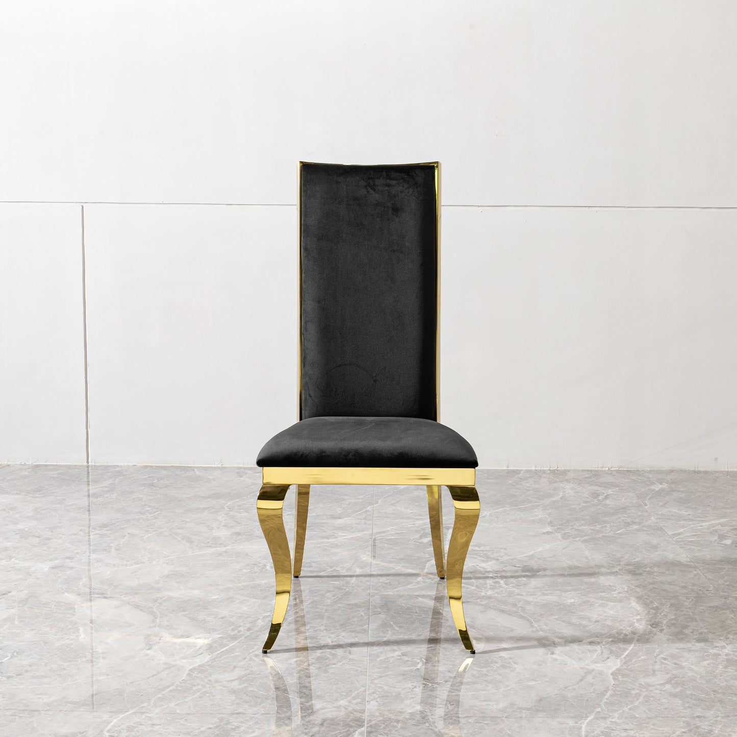 Contemporary Stainless Steel Dining Chair