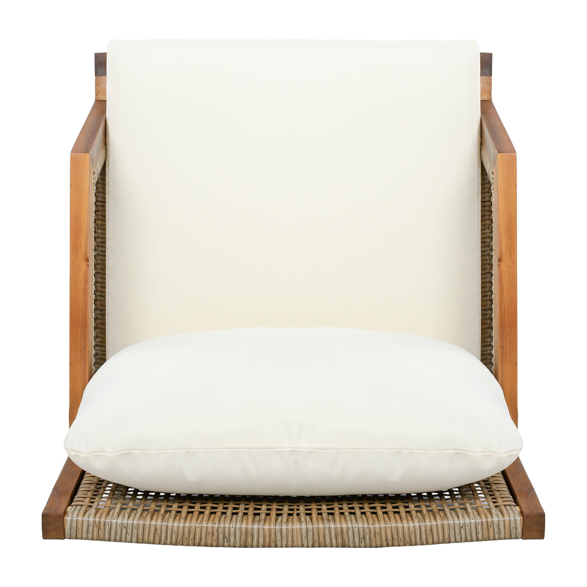 Acacia Wood Patio Furniture Club Chair