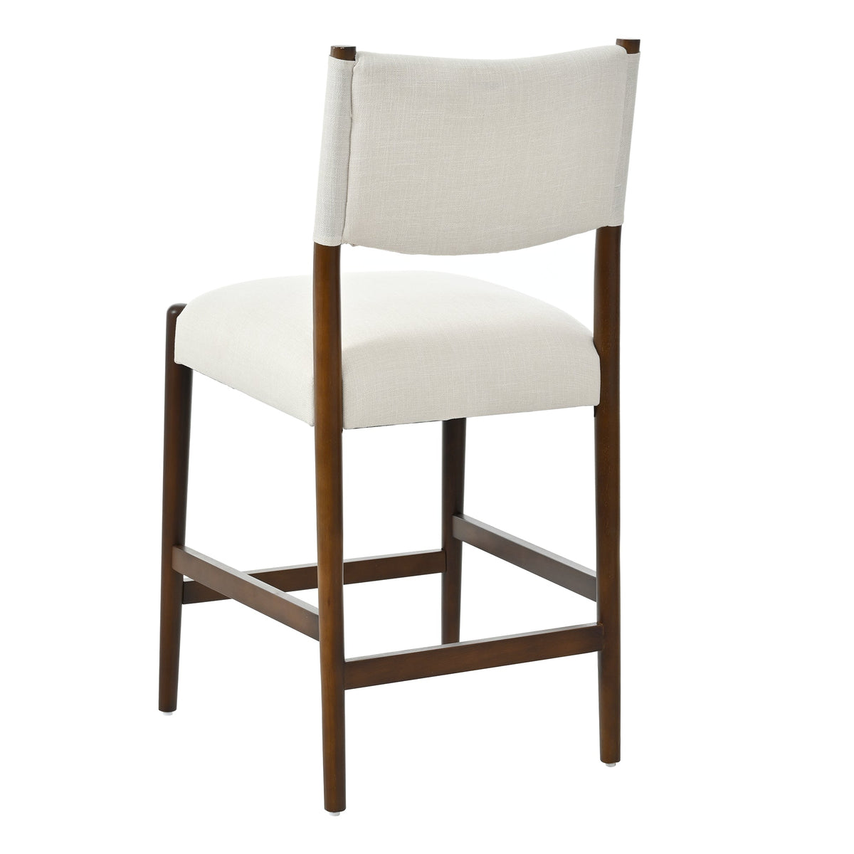 26.4" Solid Wood Counter Height Barstools Set of 2