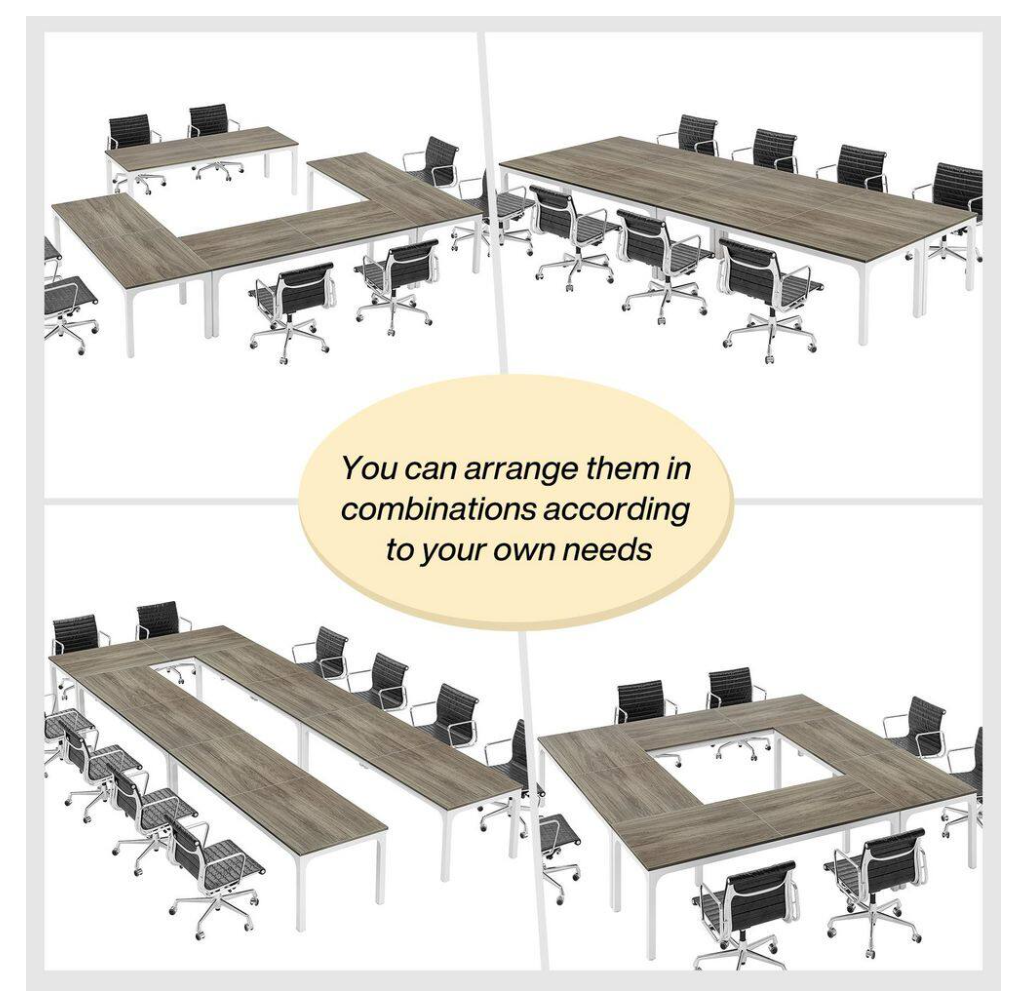 78.7" Extra Long 2-Person Computer Desk