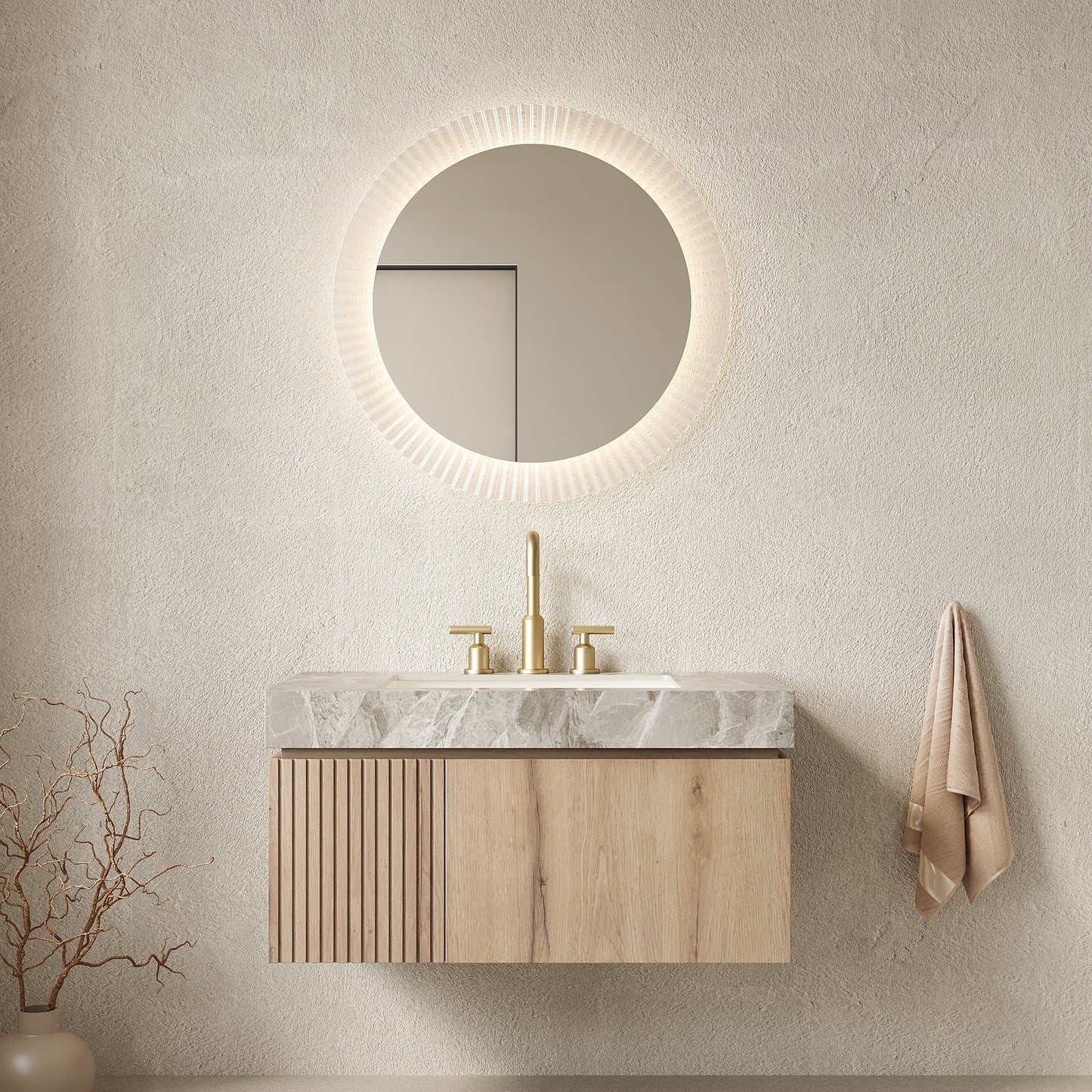 MURI 36" Bathroom Vanity & Sink