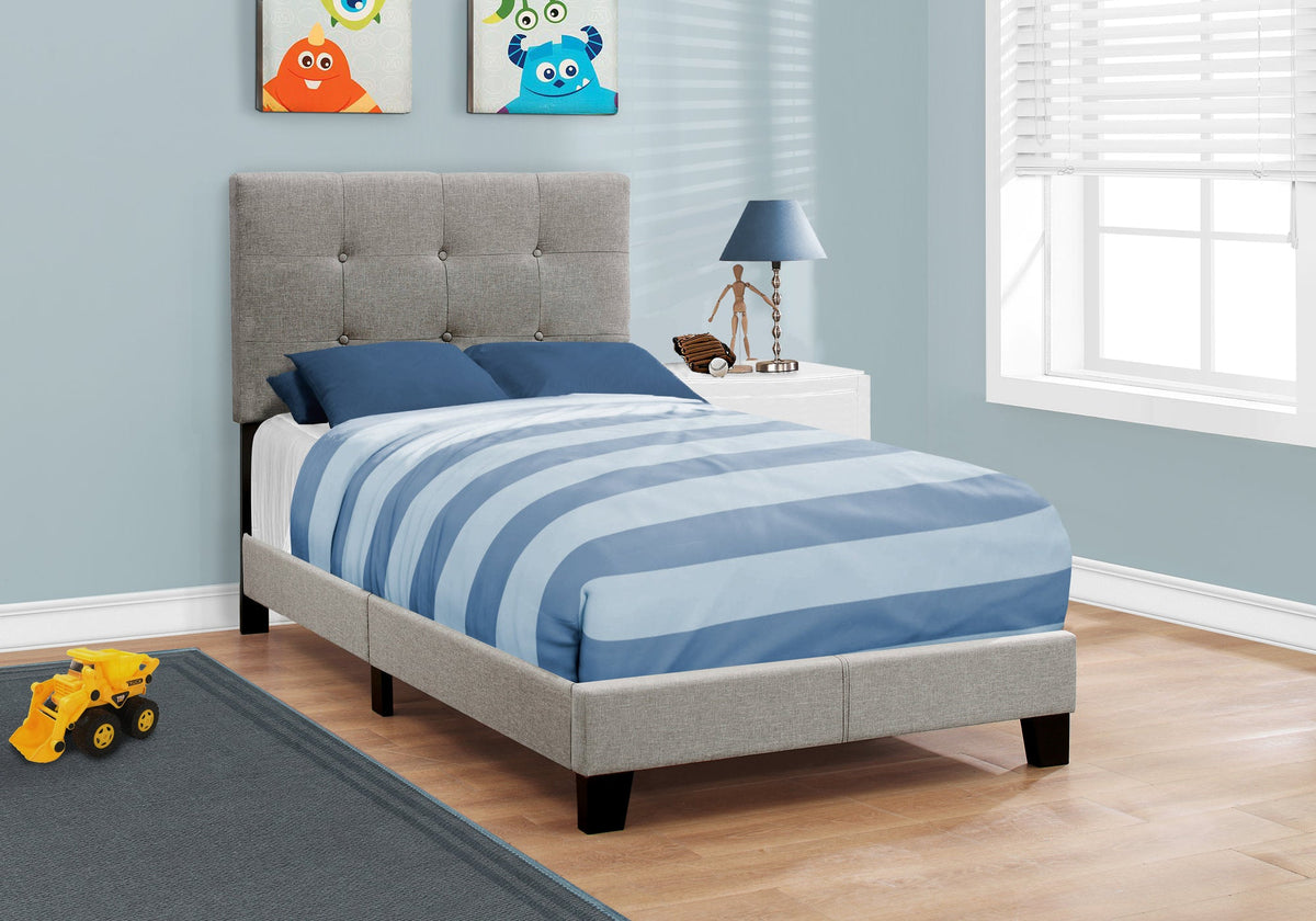 Twin Size Upholstered Bed Frame