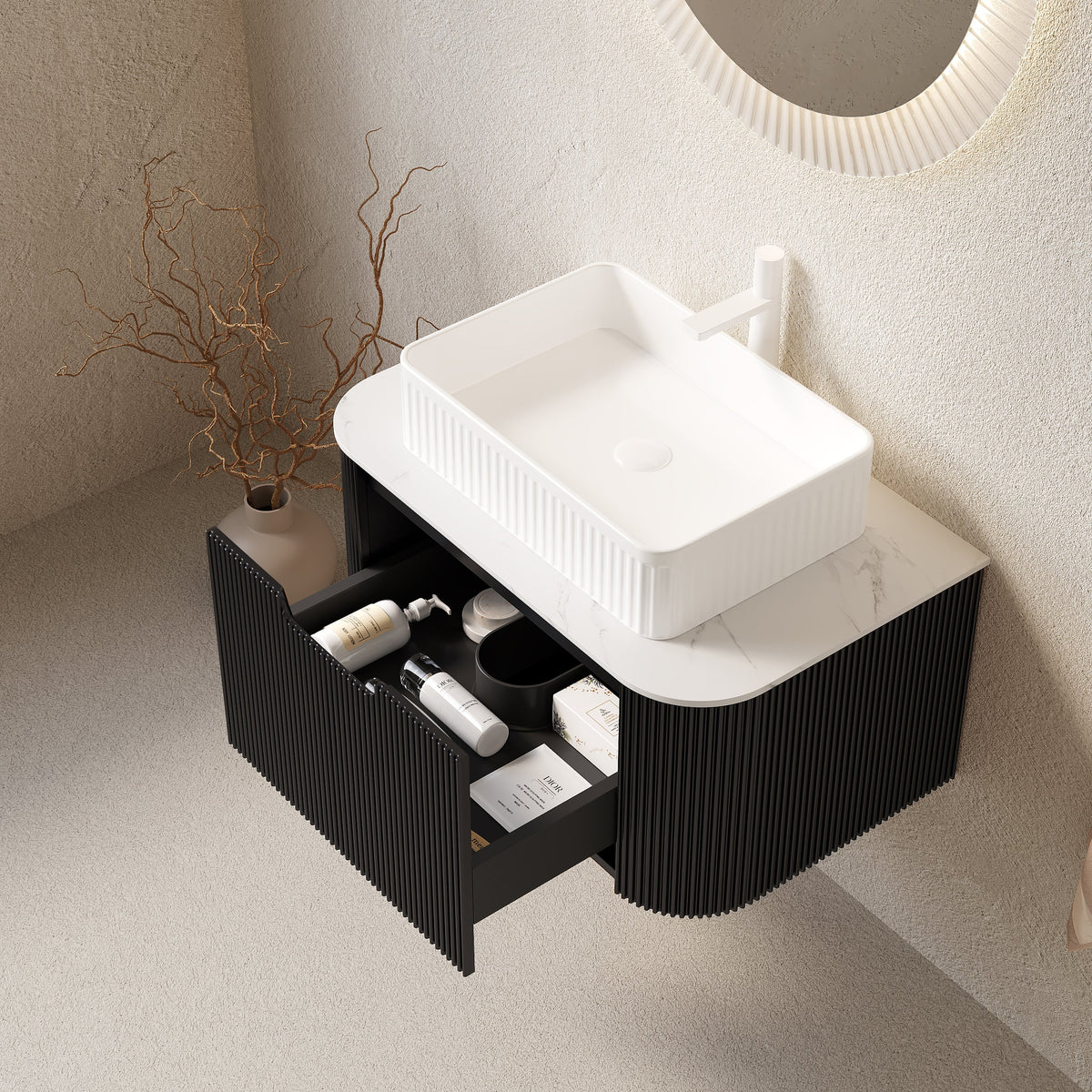 Dina 30" Bathroom Vanity & Sink