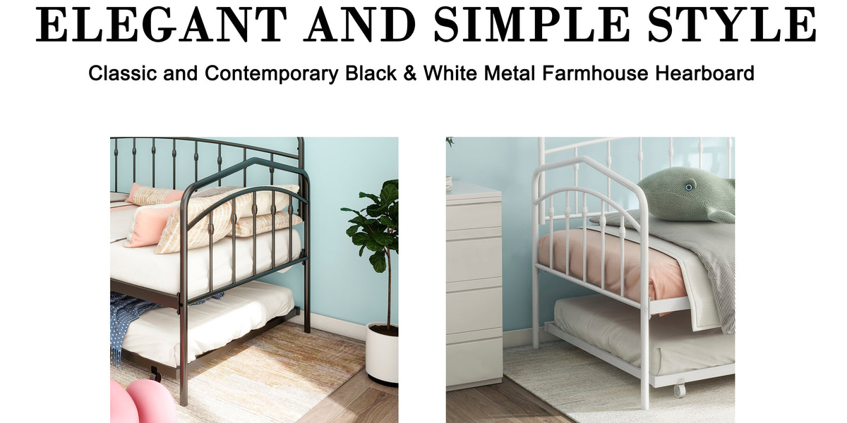 Fox Twin Daybed with Twin Trundle