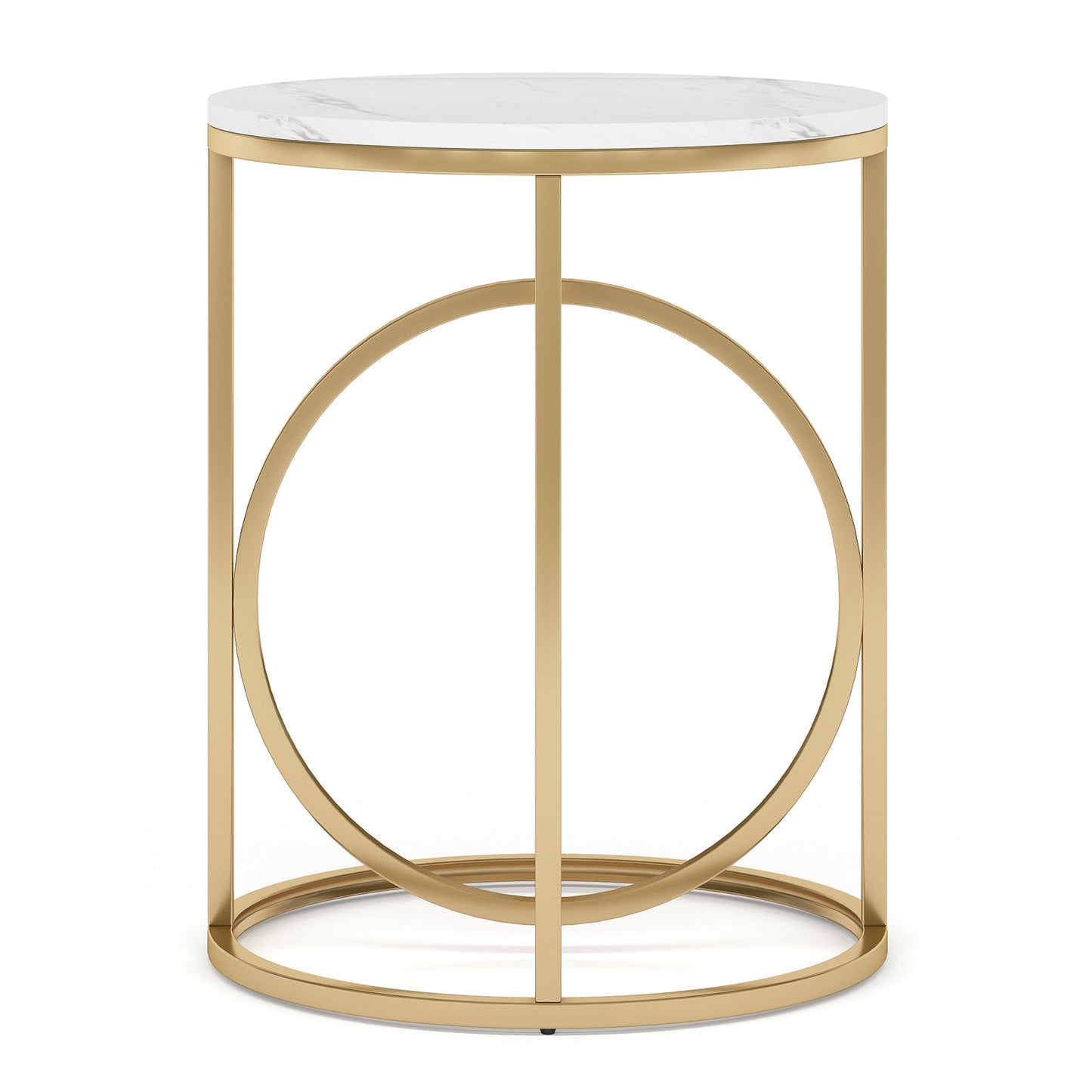 20” Round End Table for Living Room