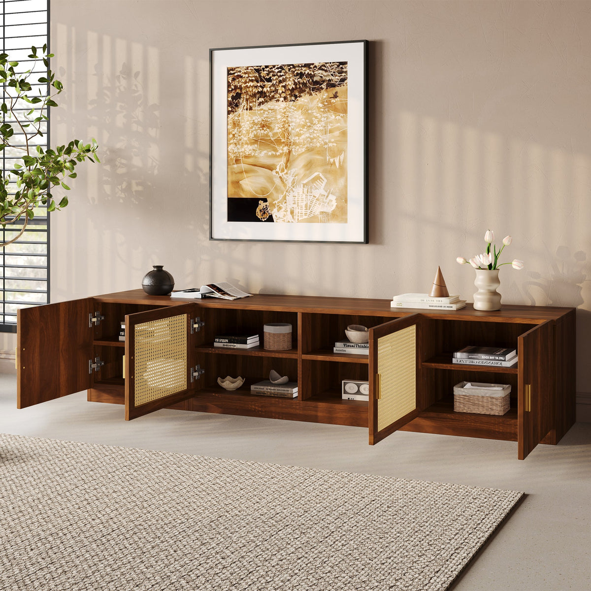 78" TV Stand for TVs Up to 85"