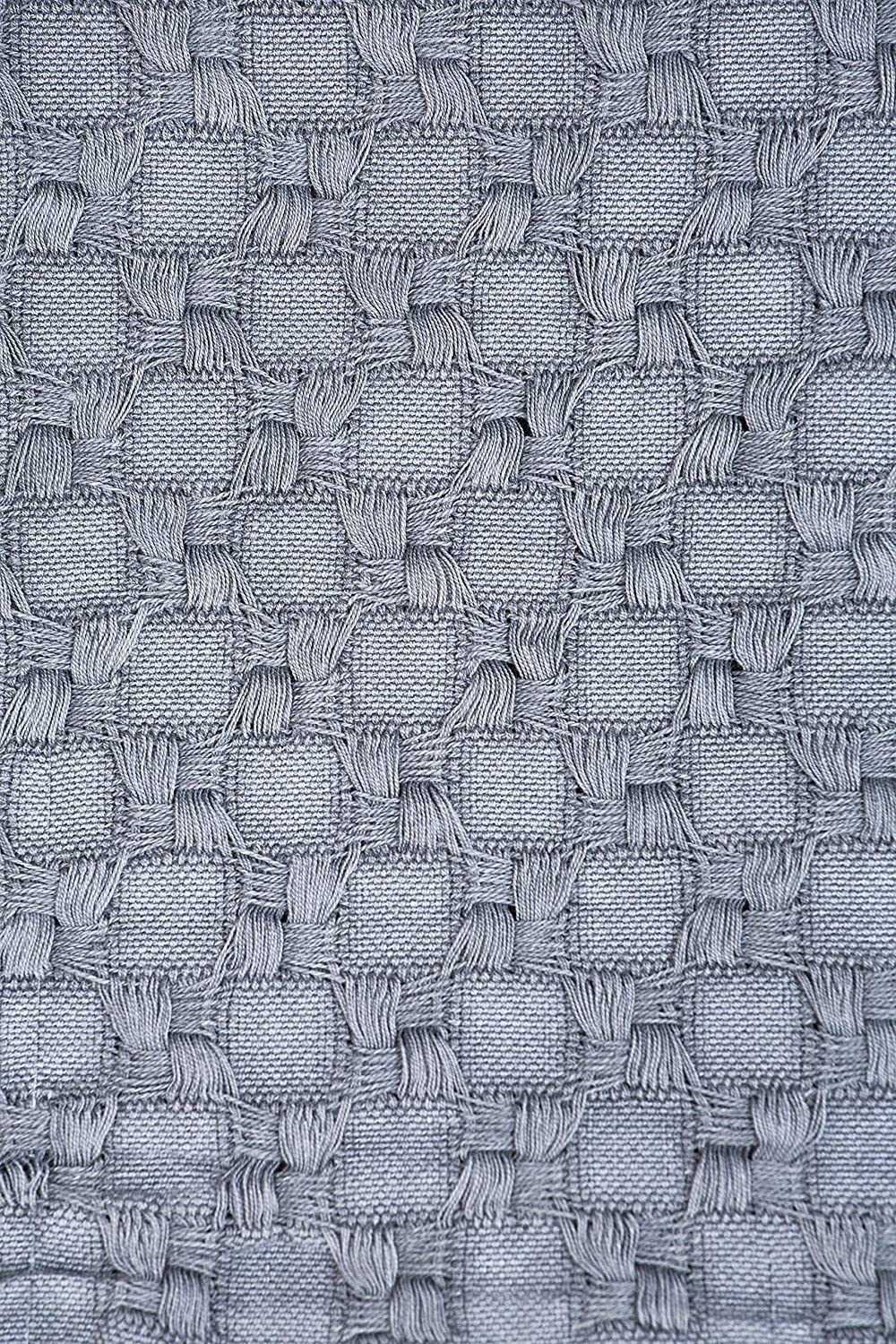 Kasentex 100% Cotton Soft Knitted Throw Blanket, Room Decor, Graduation Gifts, Fathers Day Gift, Mom Gift